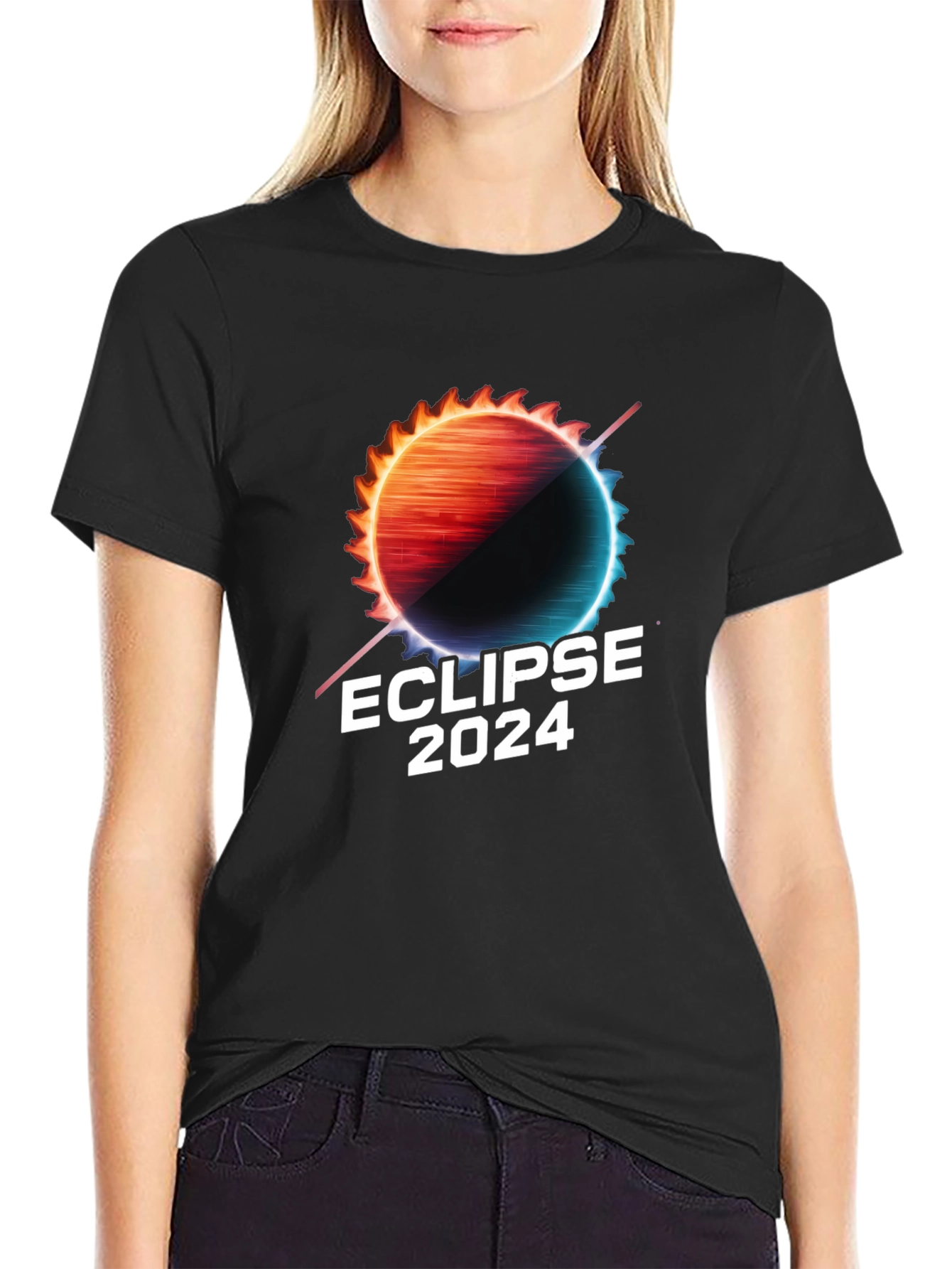 Eclipse 2024 T-Shirt - Solar Event Commemorative Tee