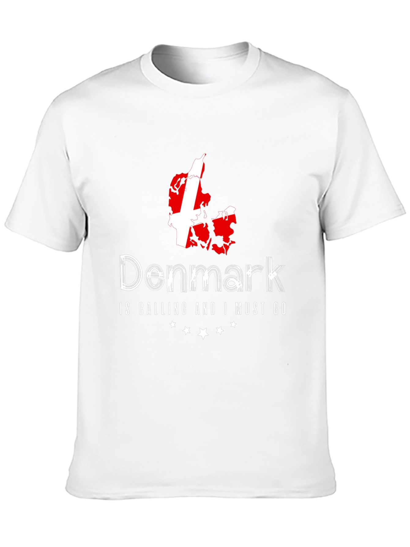 Denmark Calling Black T-Shirt