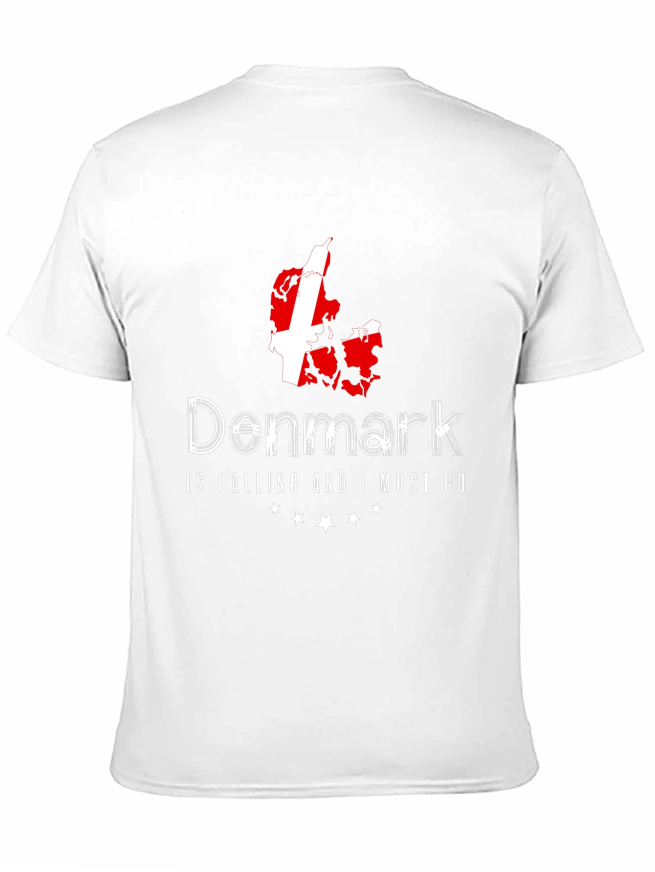 Denmark Calling Black T-Shirt