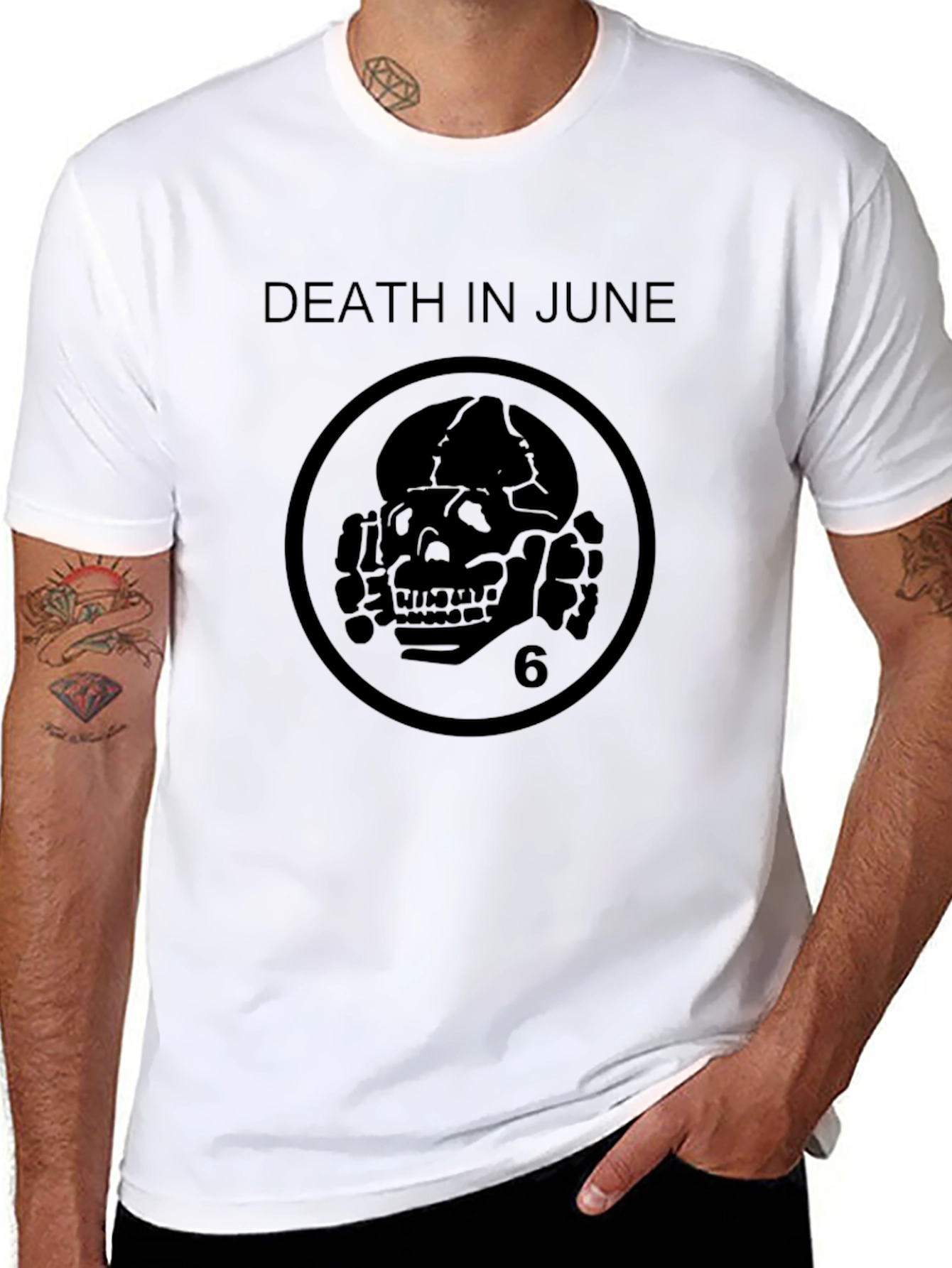Death in June Graphic Tee - Darkwave Occult Shirt