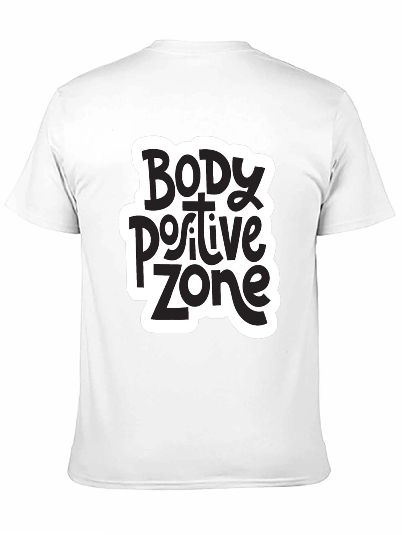 Body Positive Zone T-Shirt - Black
