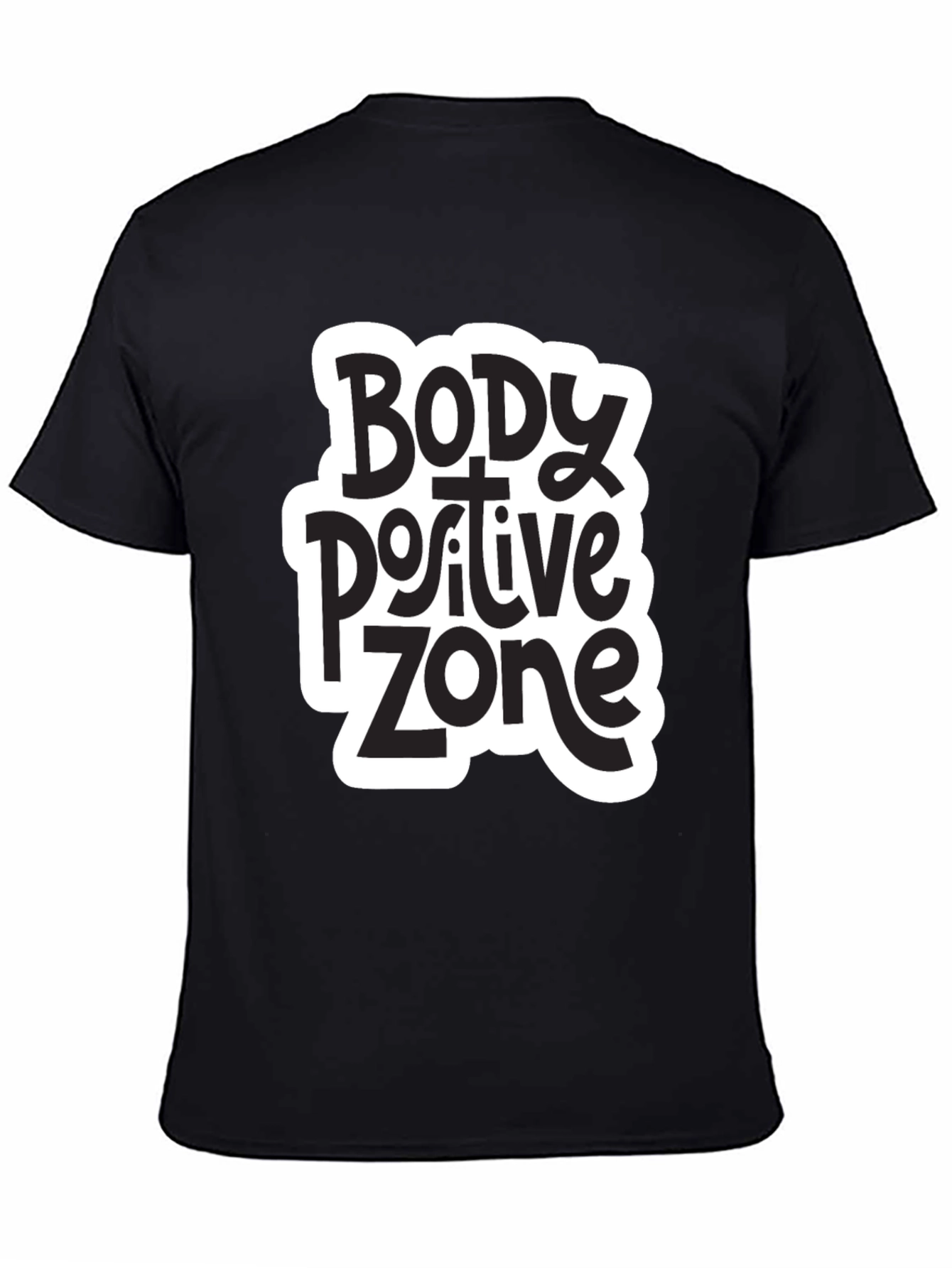 Body Positive Zone T-Shirt - Black
