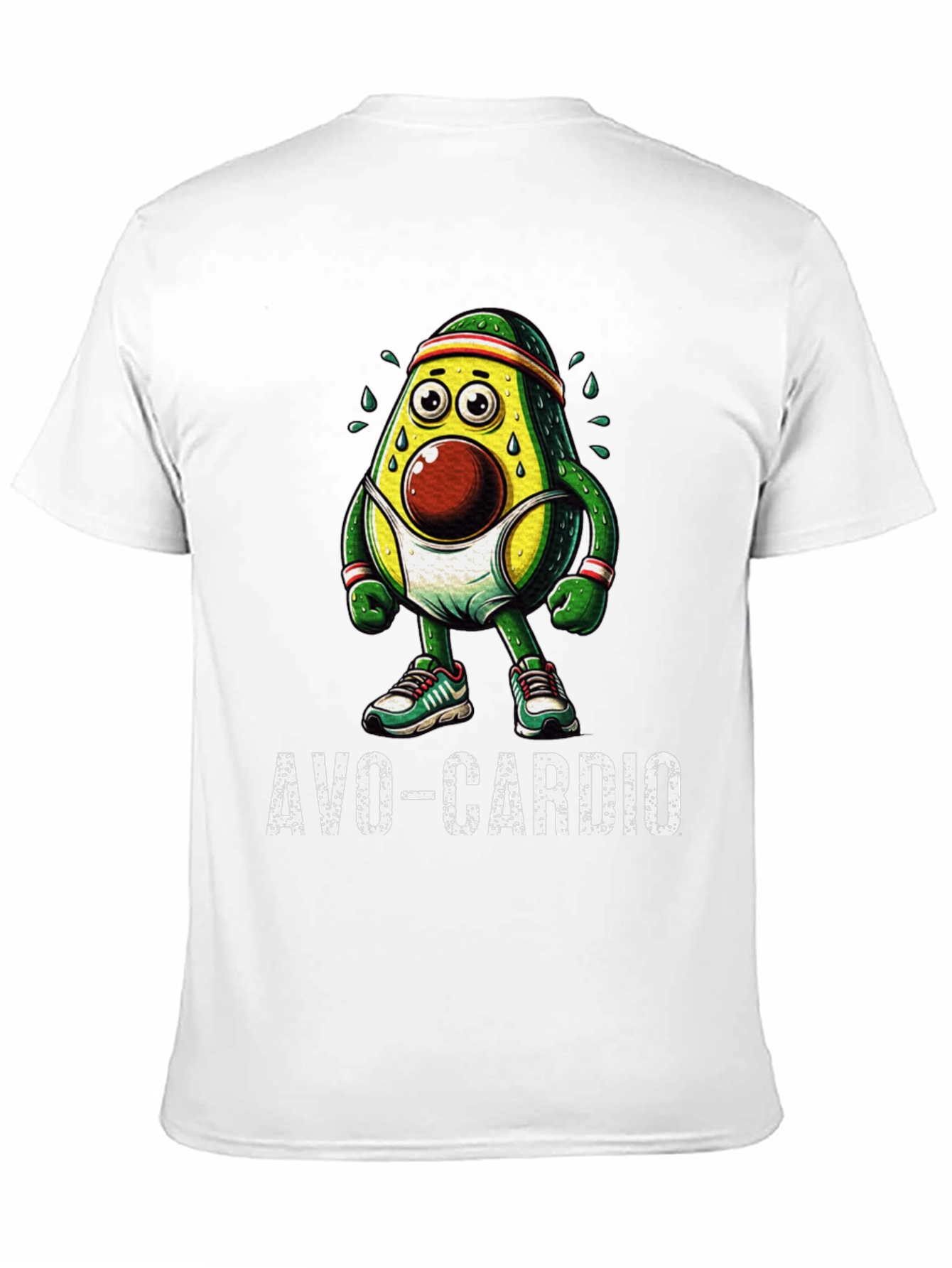 Avo-Cardio Funny Workout Graphic Tee