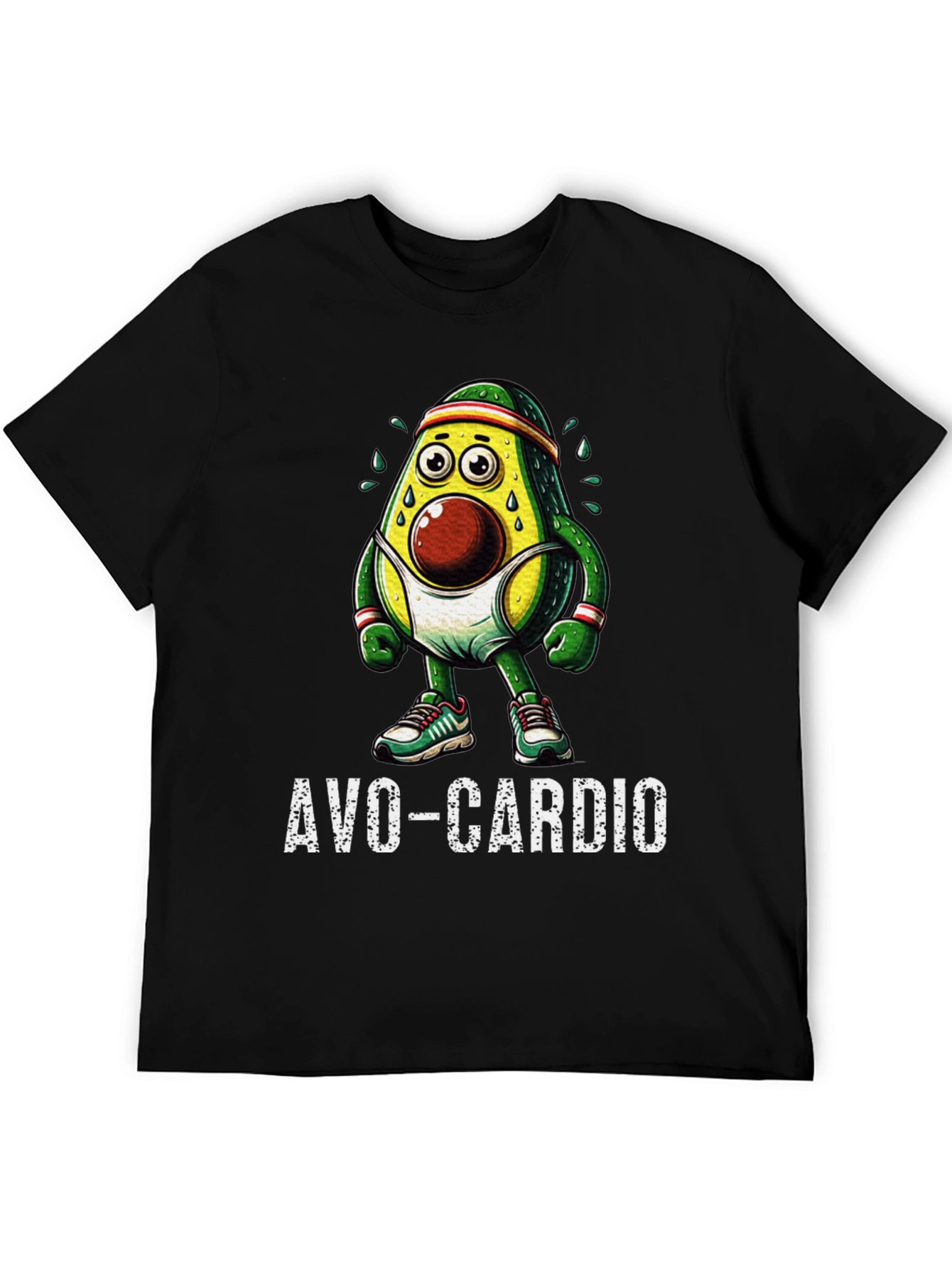 Avo-Cardio Funny Workout Graphic Tee