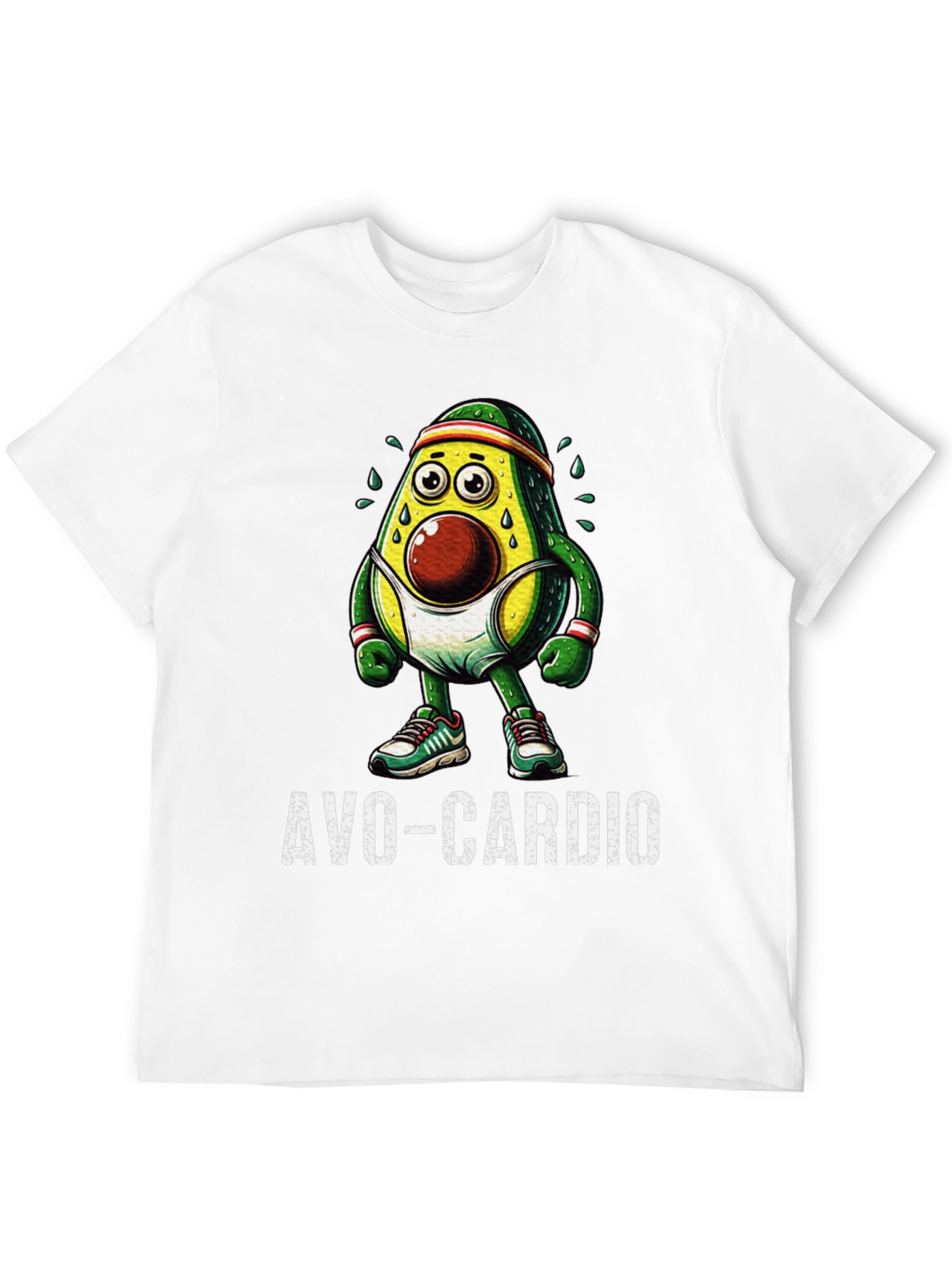 Avo-Cardio Funny Workout Graphic Tee