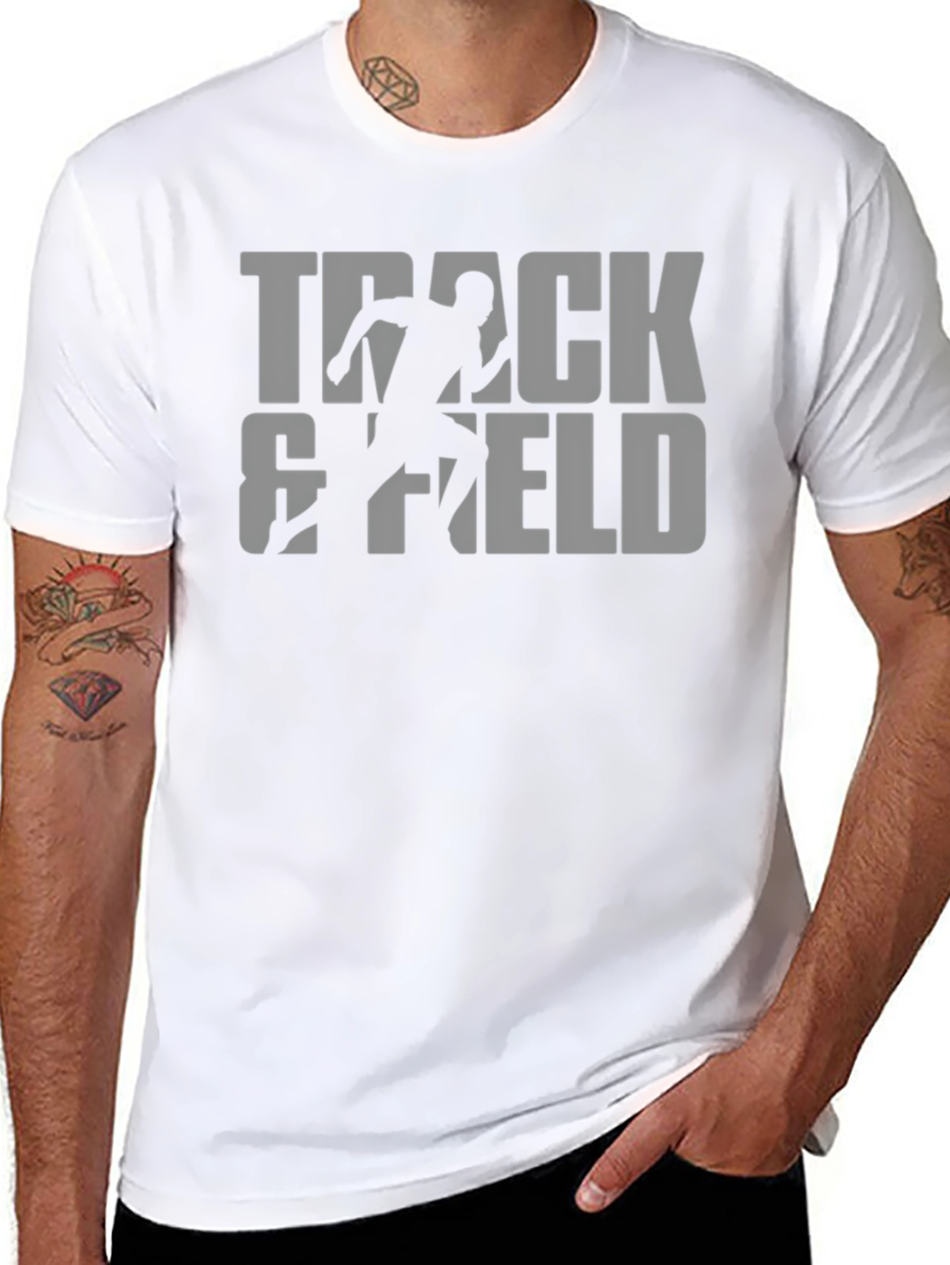 Track & Field Graphic Tee