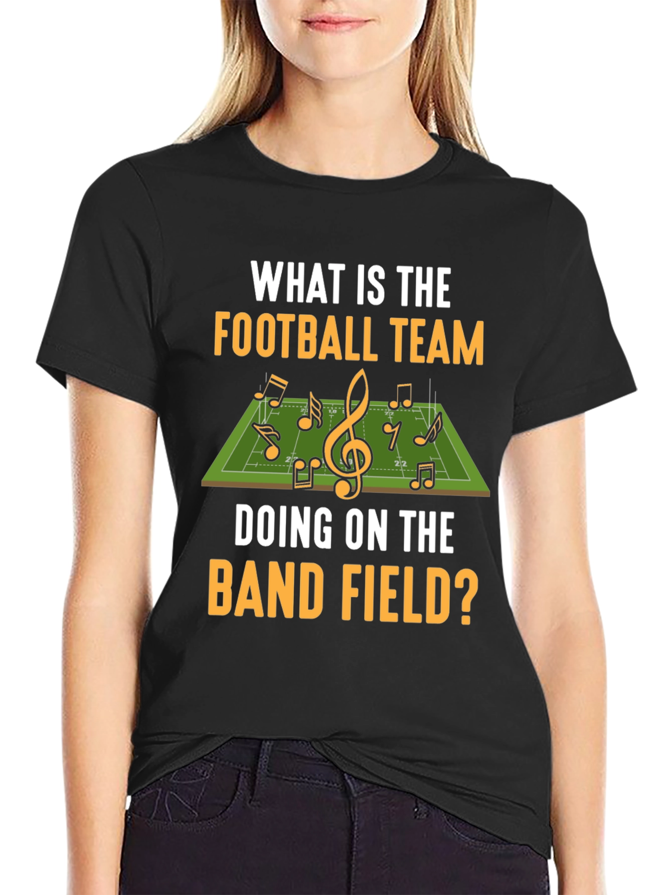 Football Team Band Field T-Shirt