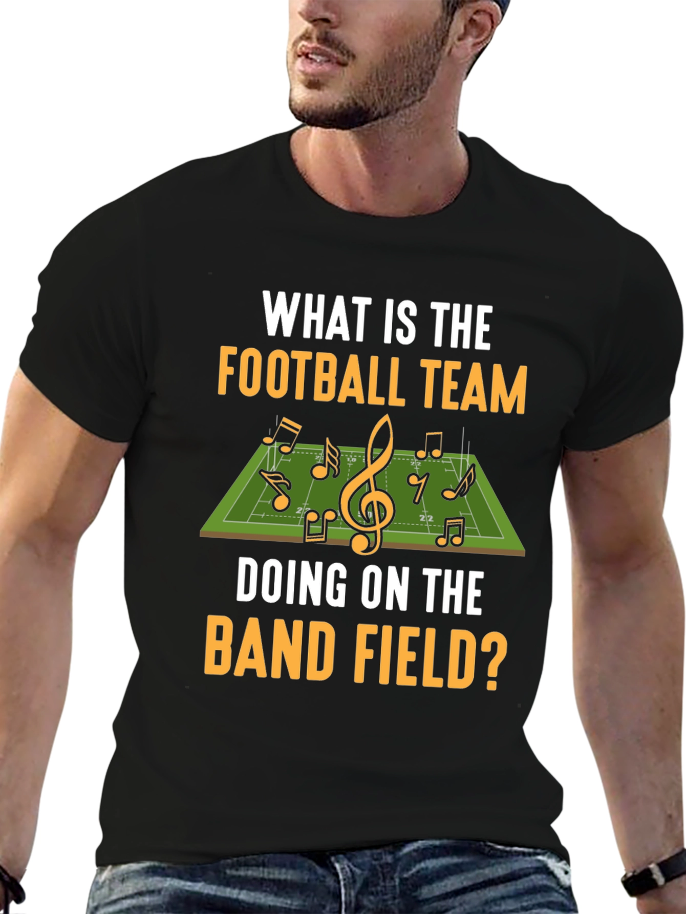 Football Team Band Field T-Shirt