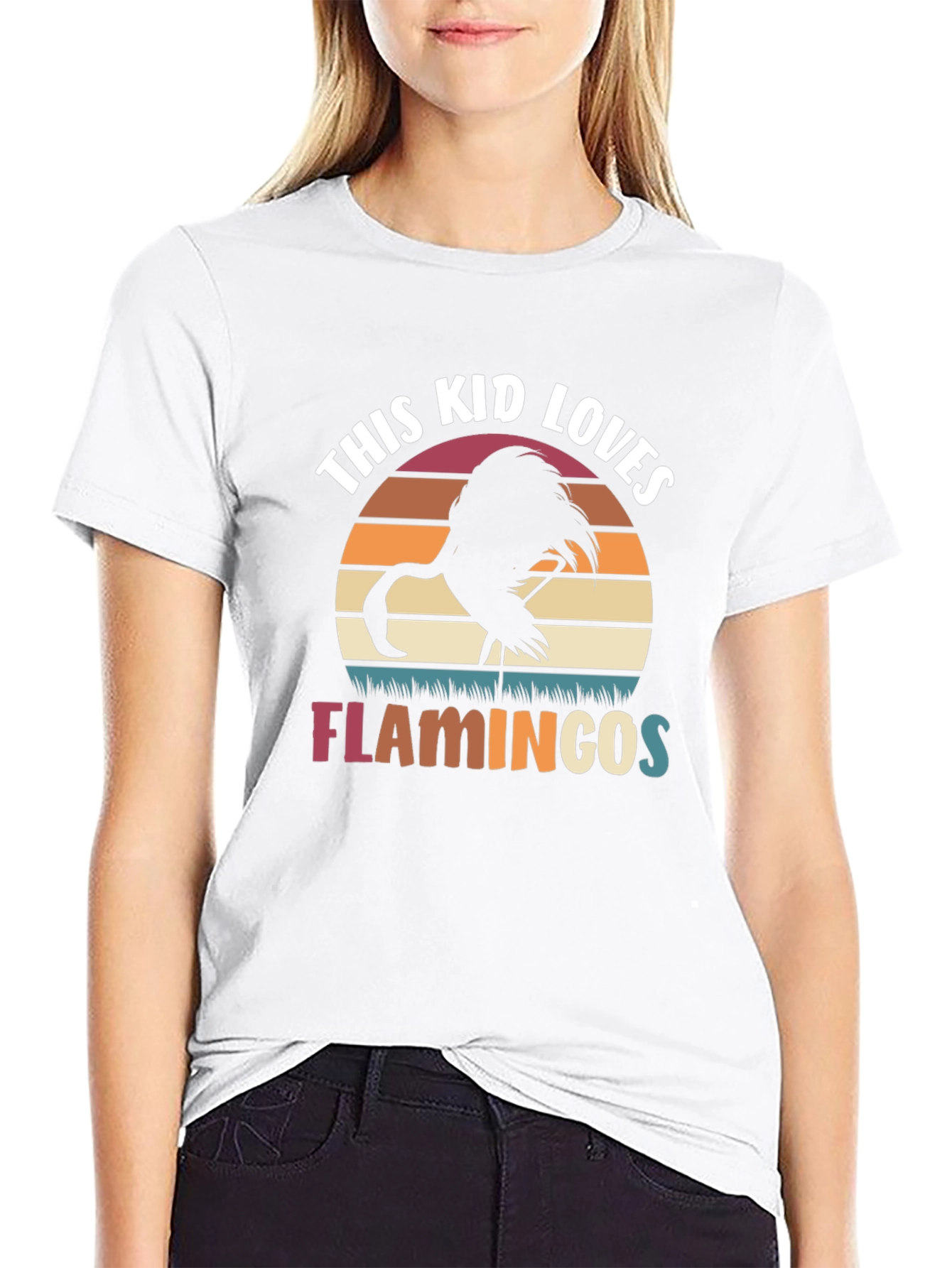 This Kid Loves Flamingos T-Shirt