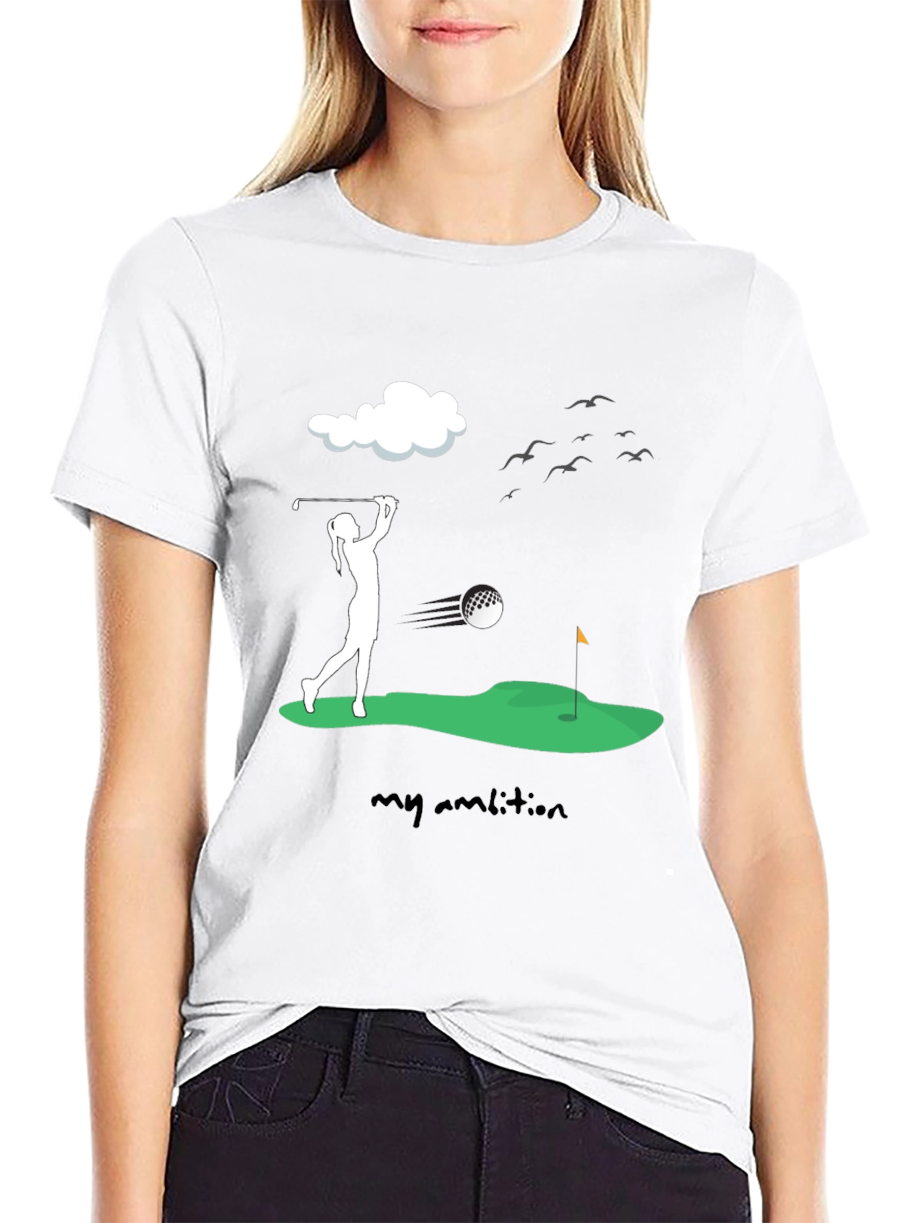 Golf Ambition Tee - Mens Graphic T-Shirt