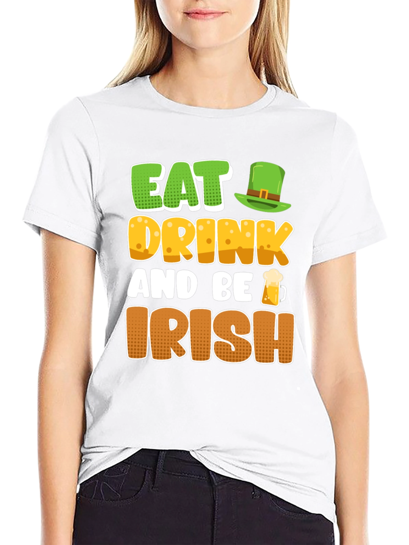 Eat Drink and Be Irish St. Patricks Day T-Shirt