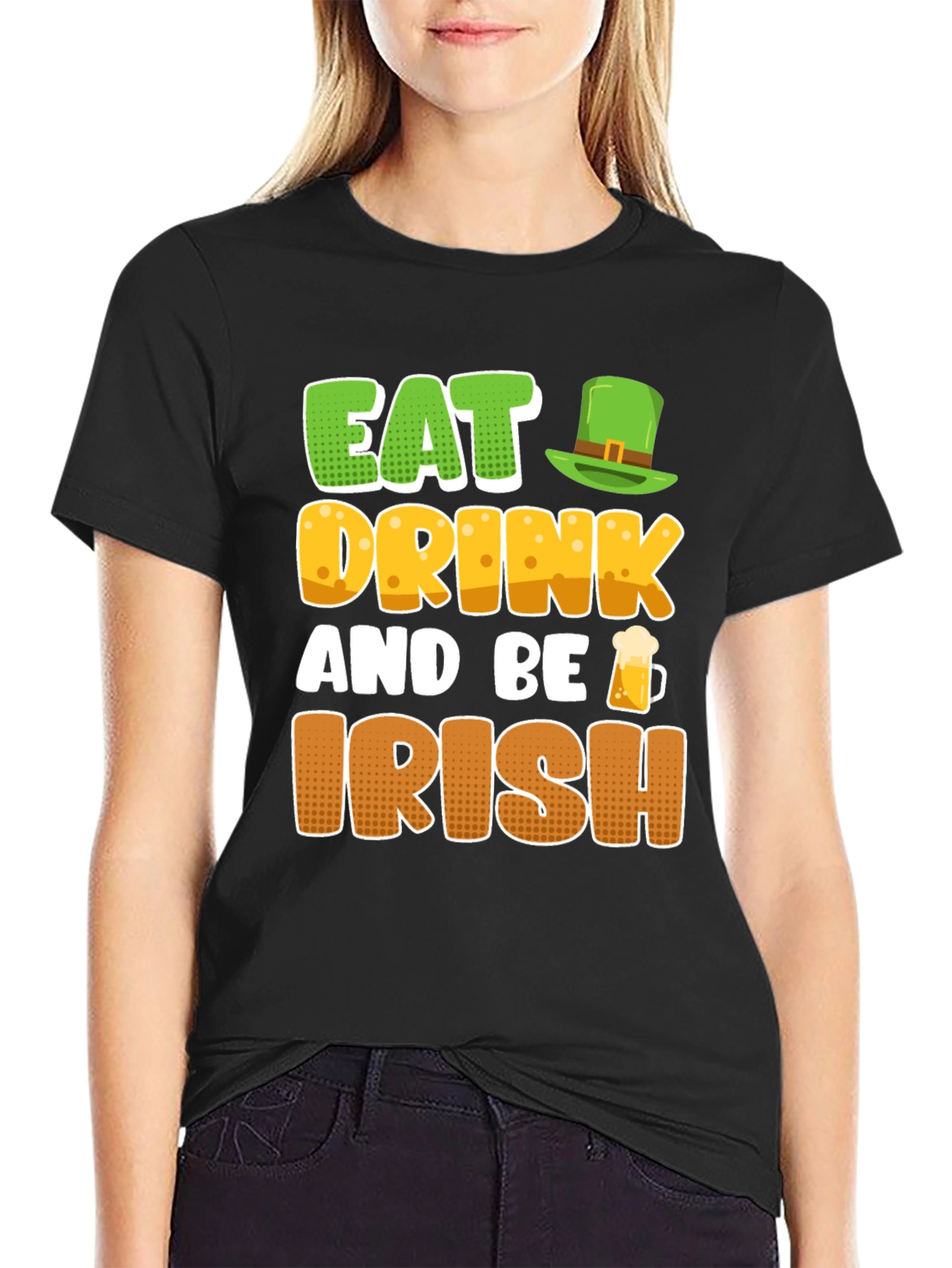 Eat Drink and Be Irish St. Patricks Day T-Shirt