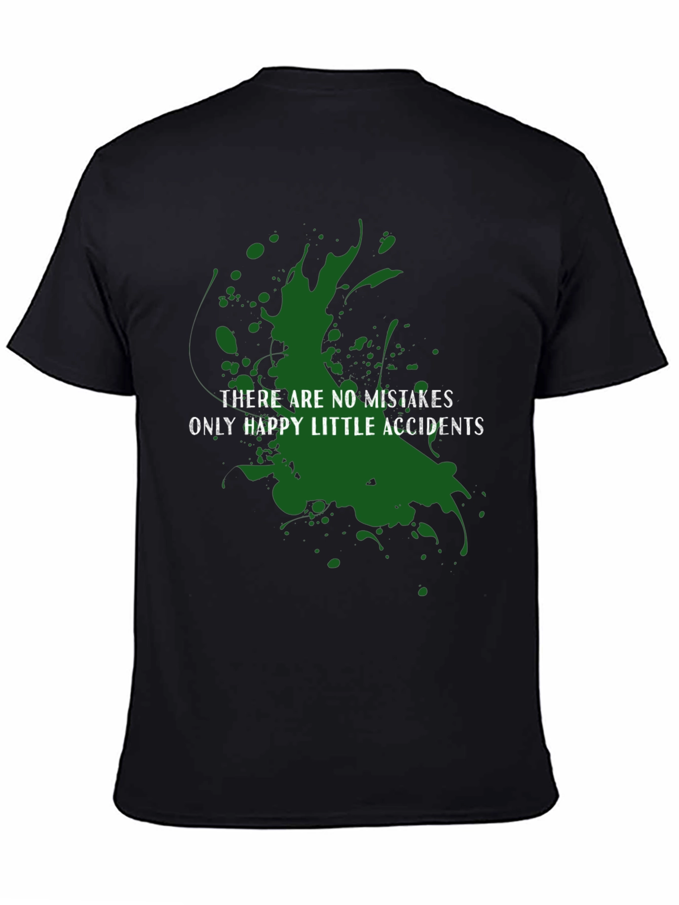 Happy Accidents Graphic Tee - Bob Ross Inspired Shirt