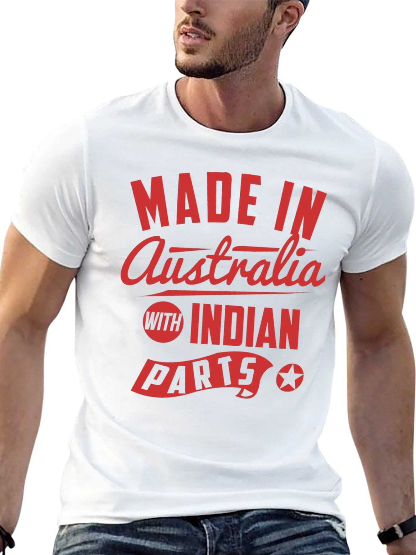 Made in Australia with Indian Parts T-Shirt