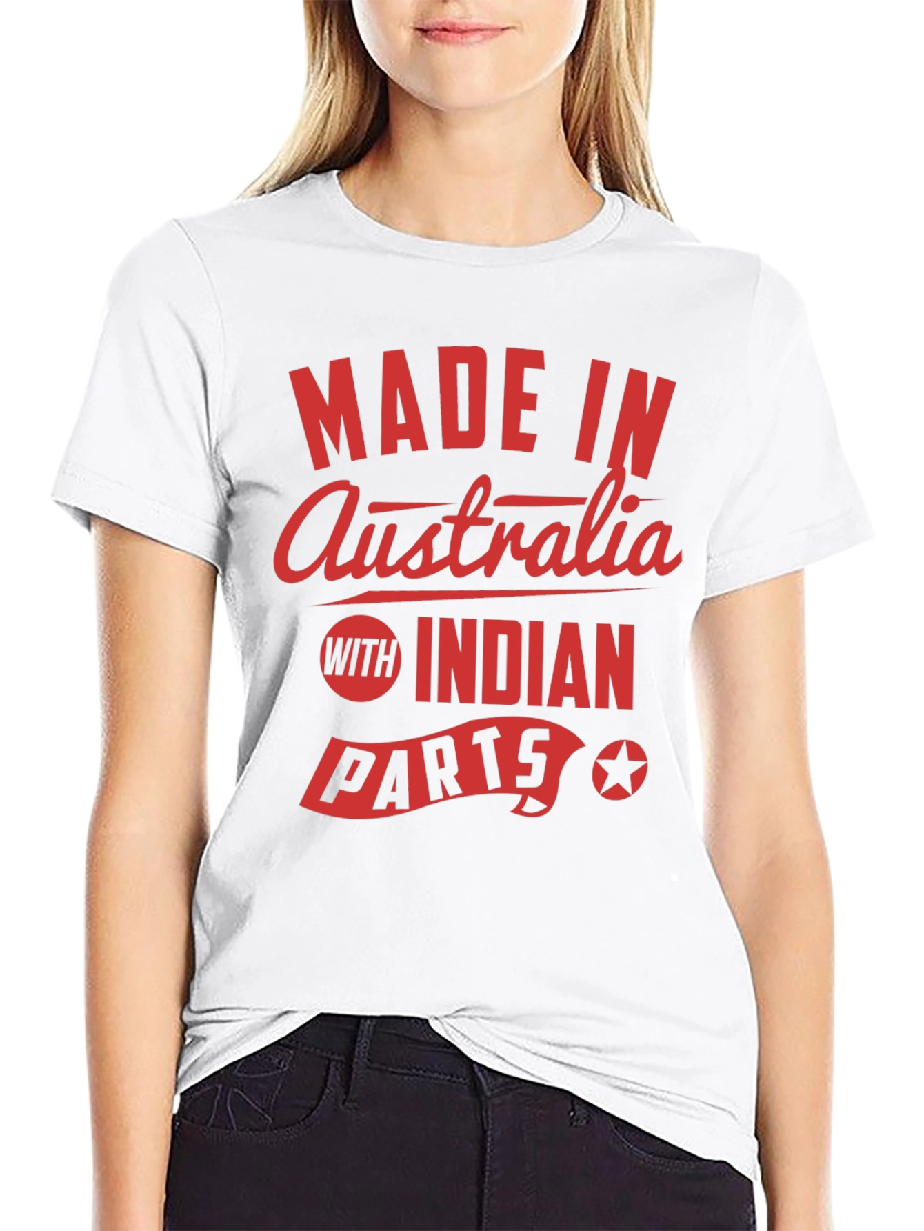 Made in Australia with Indian Parts T-Shirt