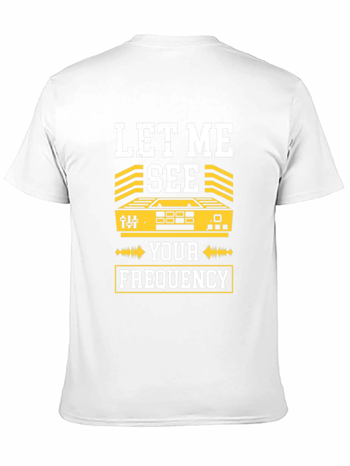 Let Me See Your Frequency T-Shirt - Black