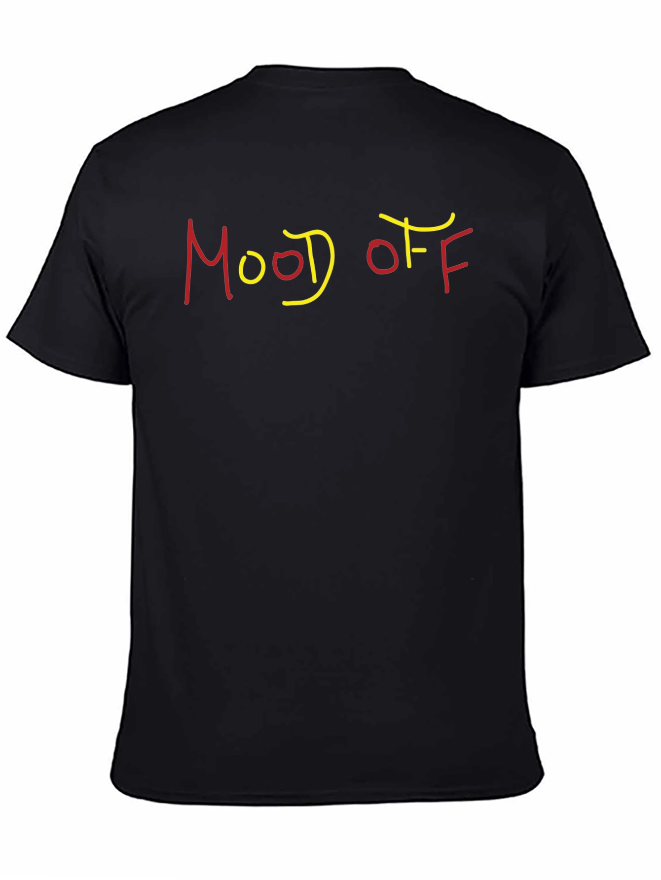 Mood Off Graphic T-Shirt - Casual Cotton Tee