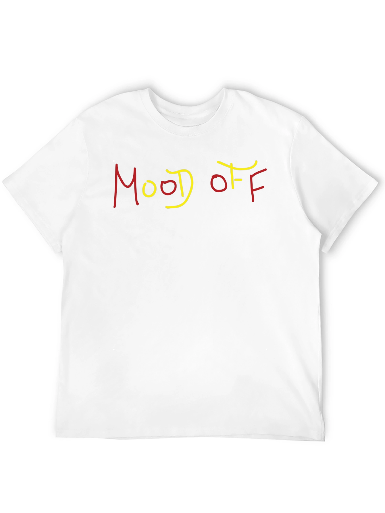 Mood Off Graphic T-Shirt - Casual Cotton Tee