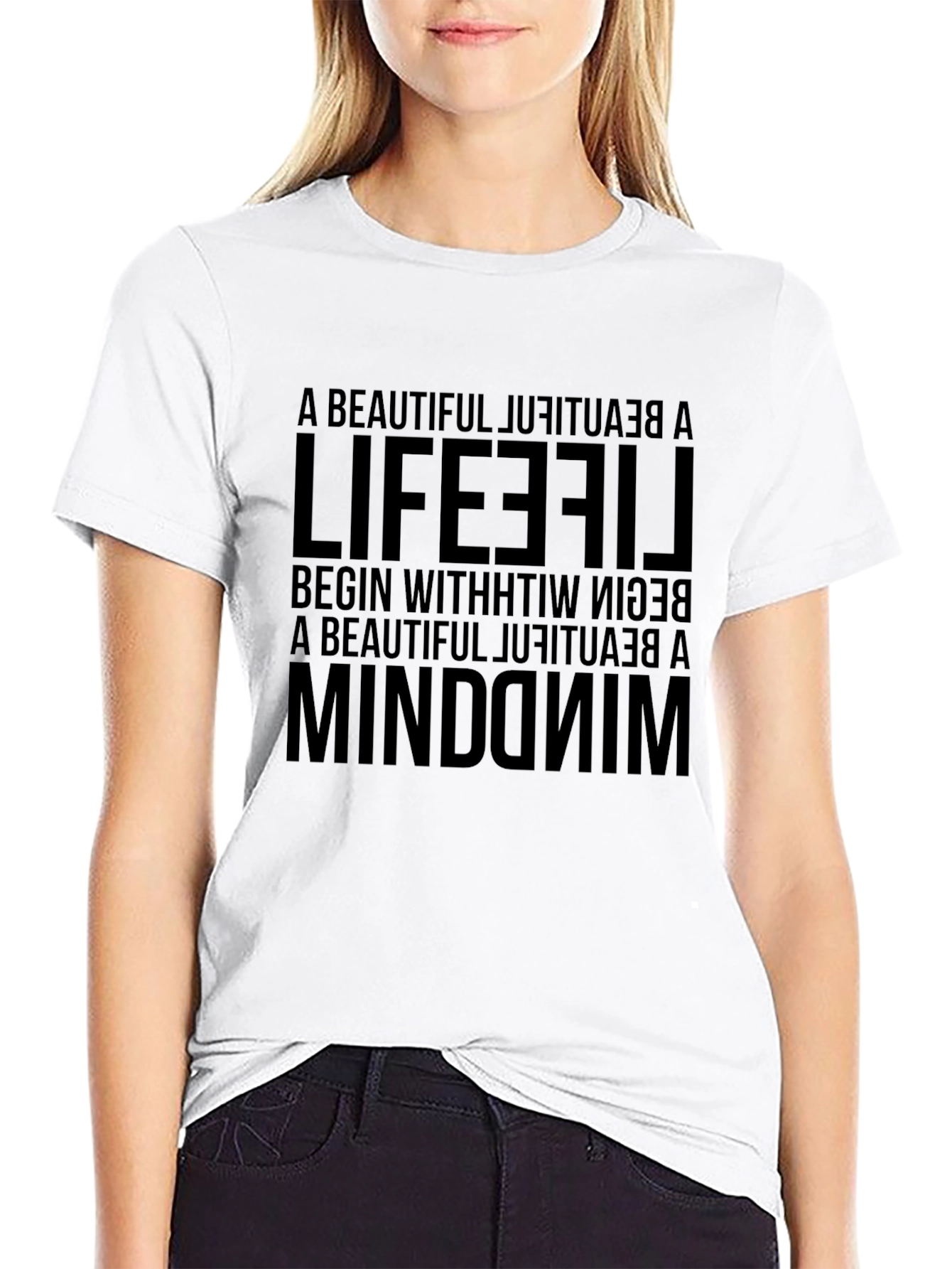 Inspirational Reversible Print Tee