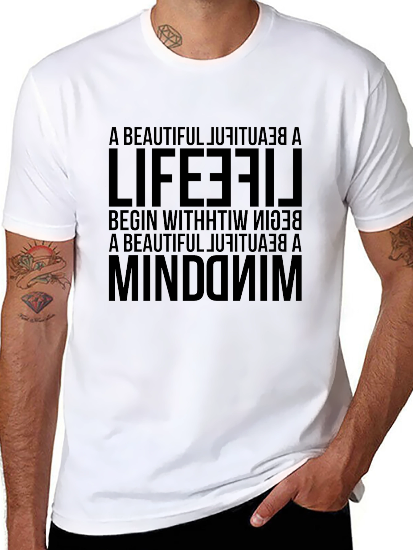 Inspirational Reversible Print Tee