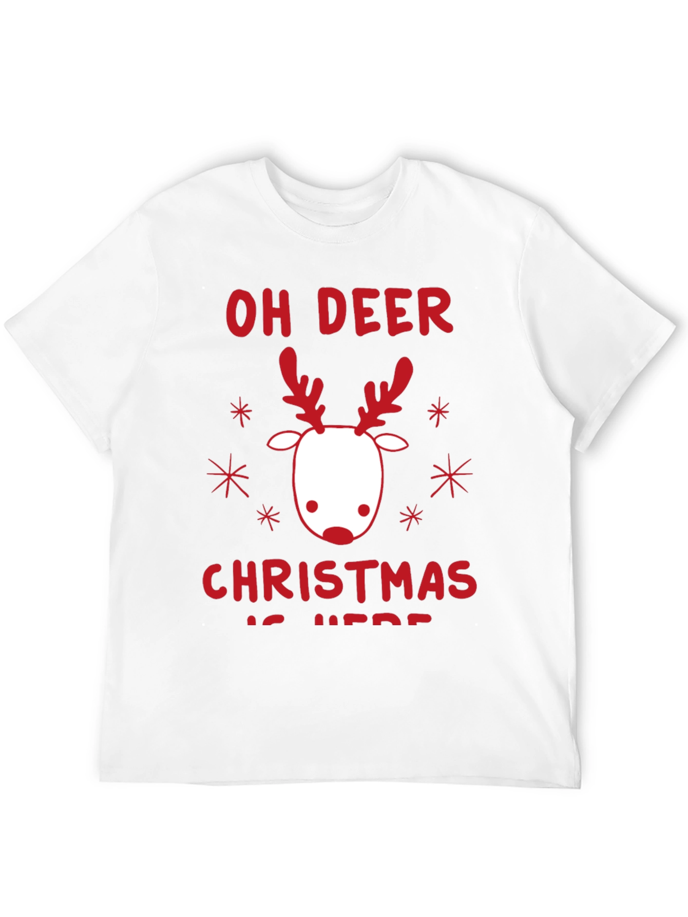 Oh Deer Christmas Shirt - Holiday Festive Tee