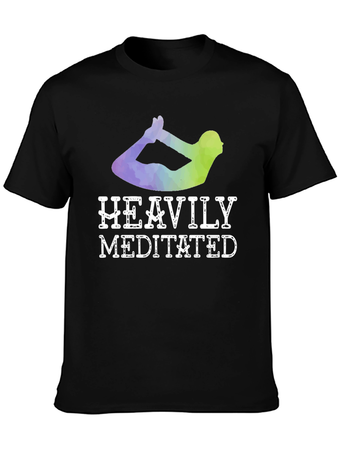 Heavily Meditated Yoga T-Shirt