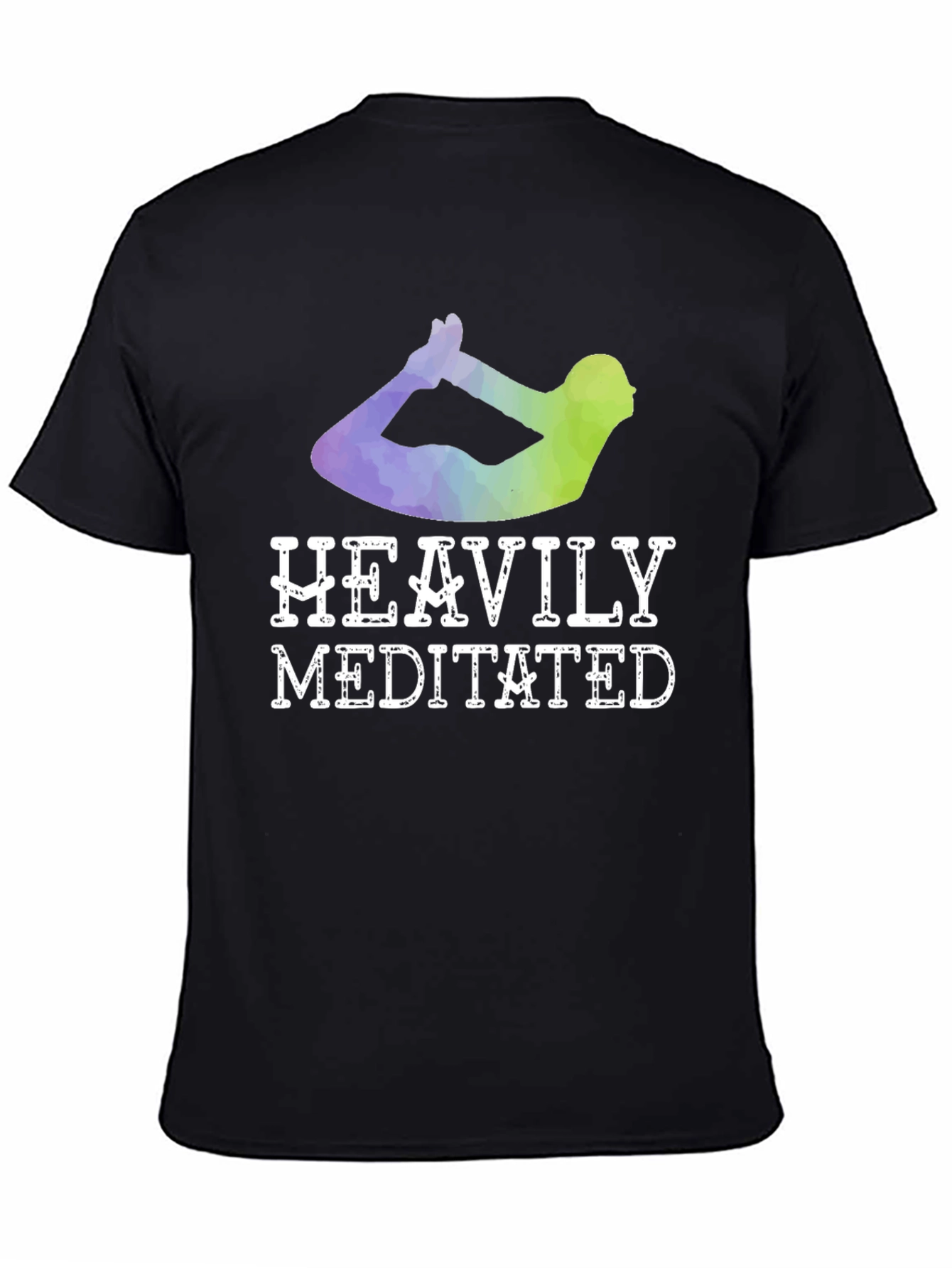 Heavily Meditated Yoga T-Shirt