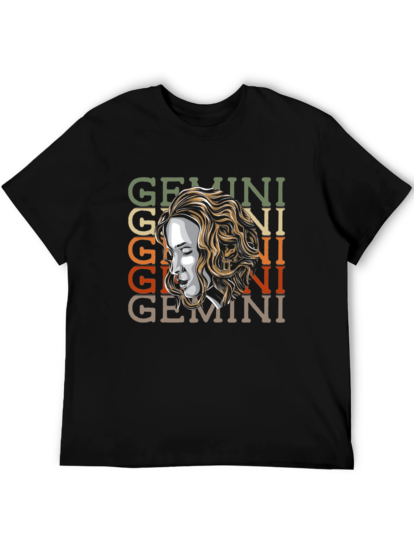 Gemini Zodiac Graphic T-Shirt