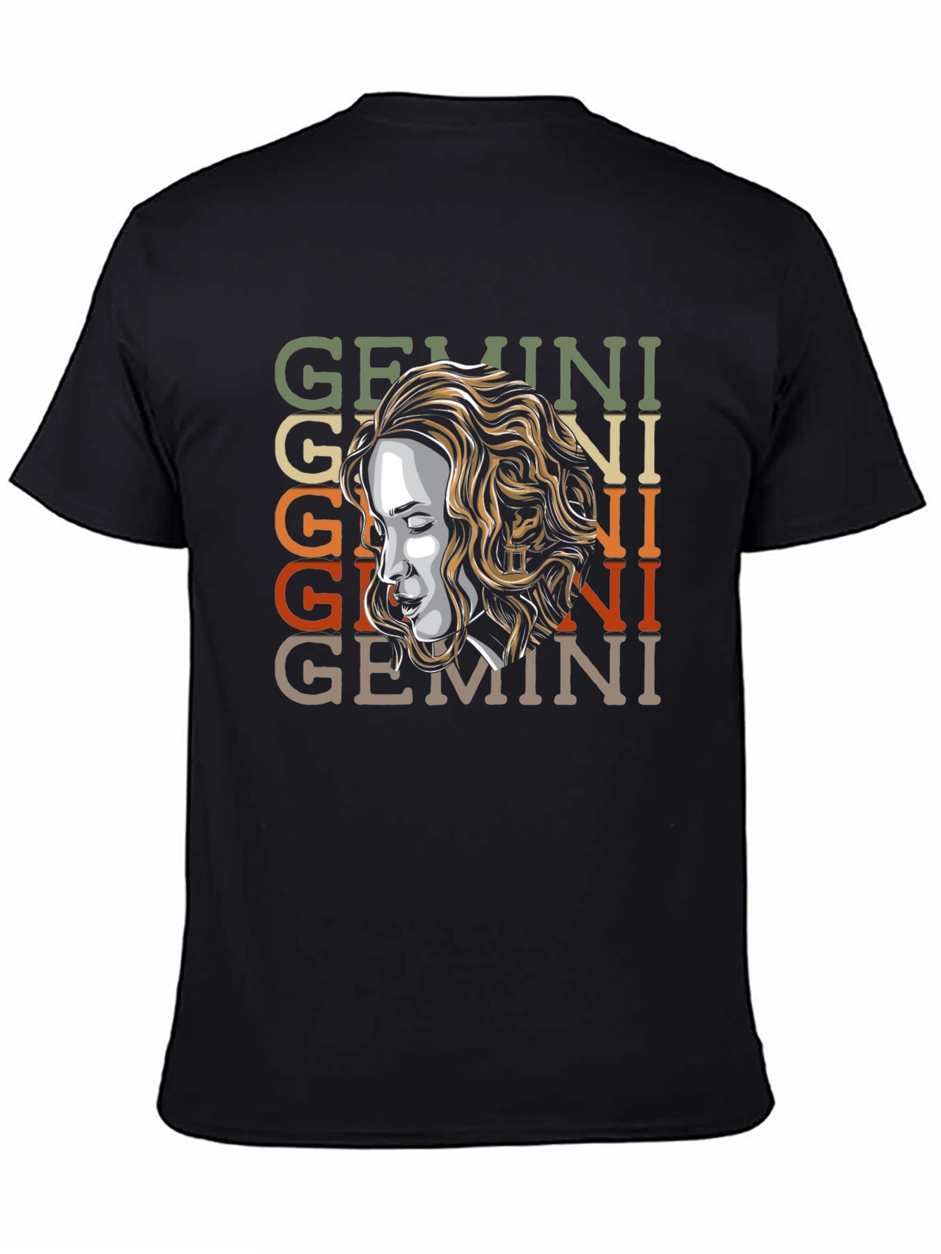 Gemini Zodiac Graphic T-Shirt