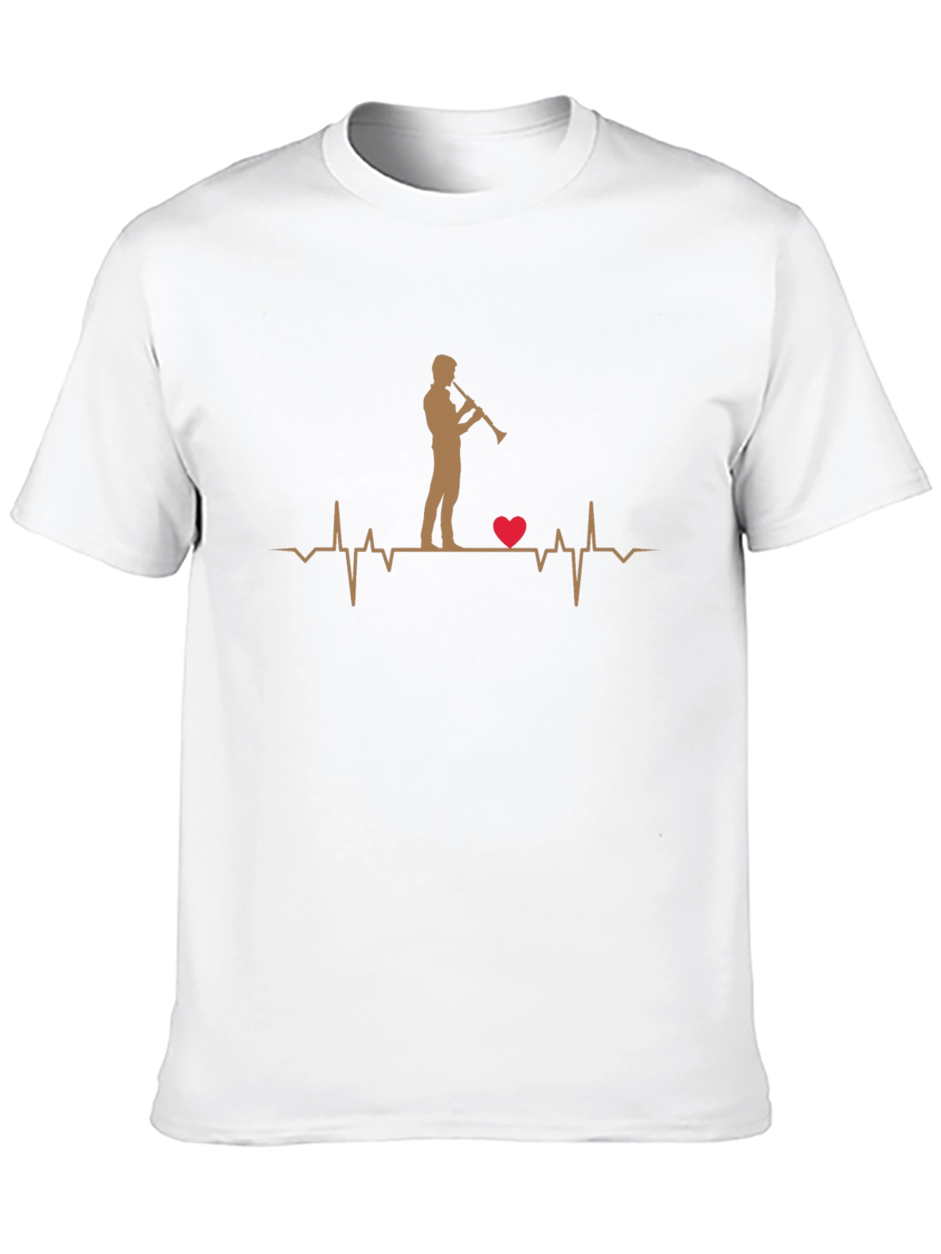 Music Lover Heartbeat T-Shirt