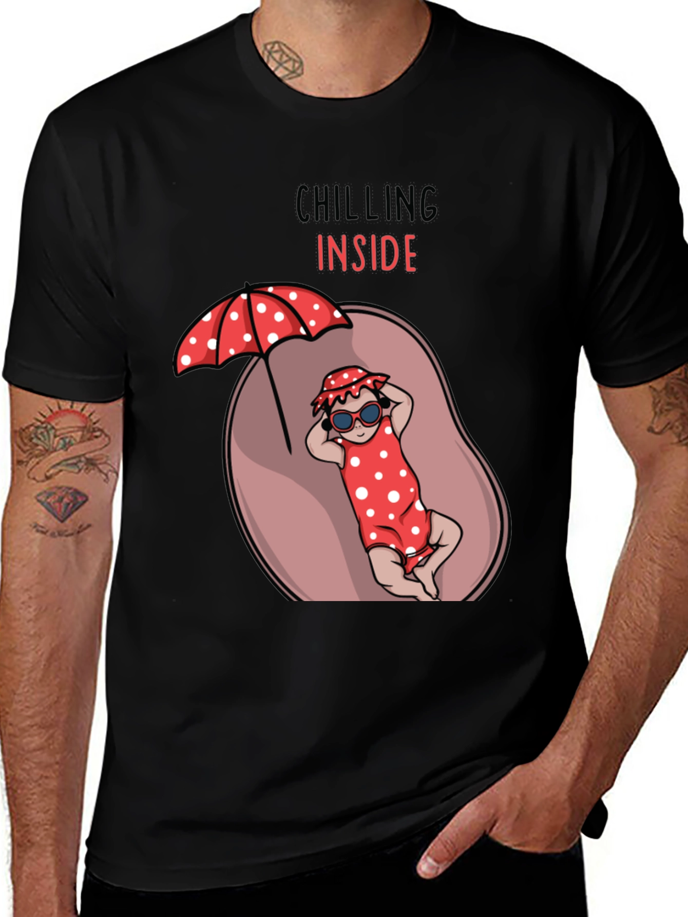 Chilling Inside Pregnancy T-Shirt