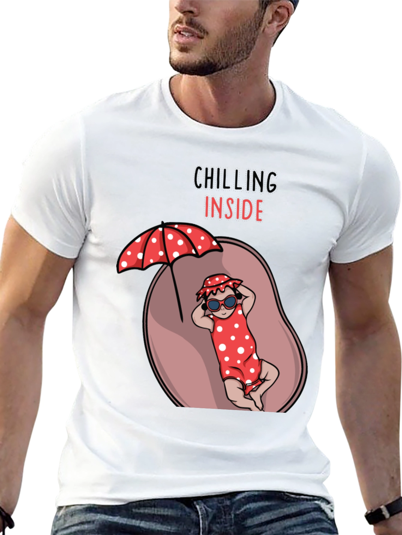 Chilling Inside Pregnancy T-Shirt