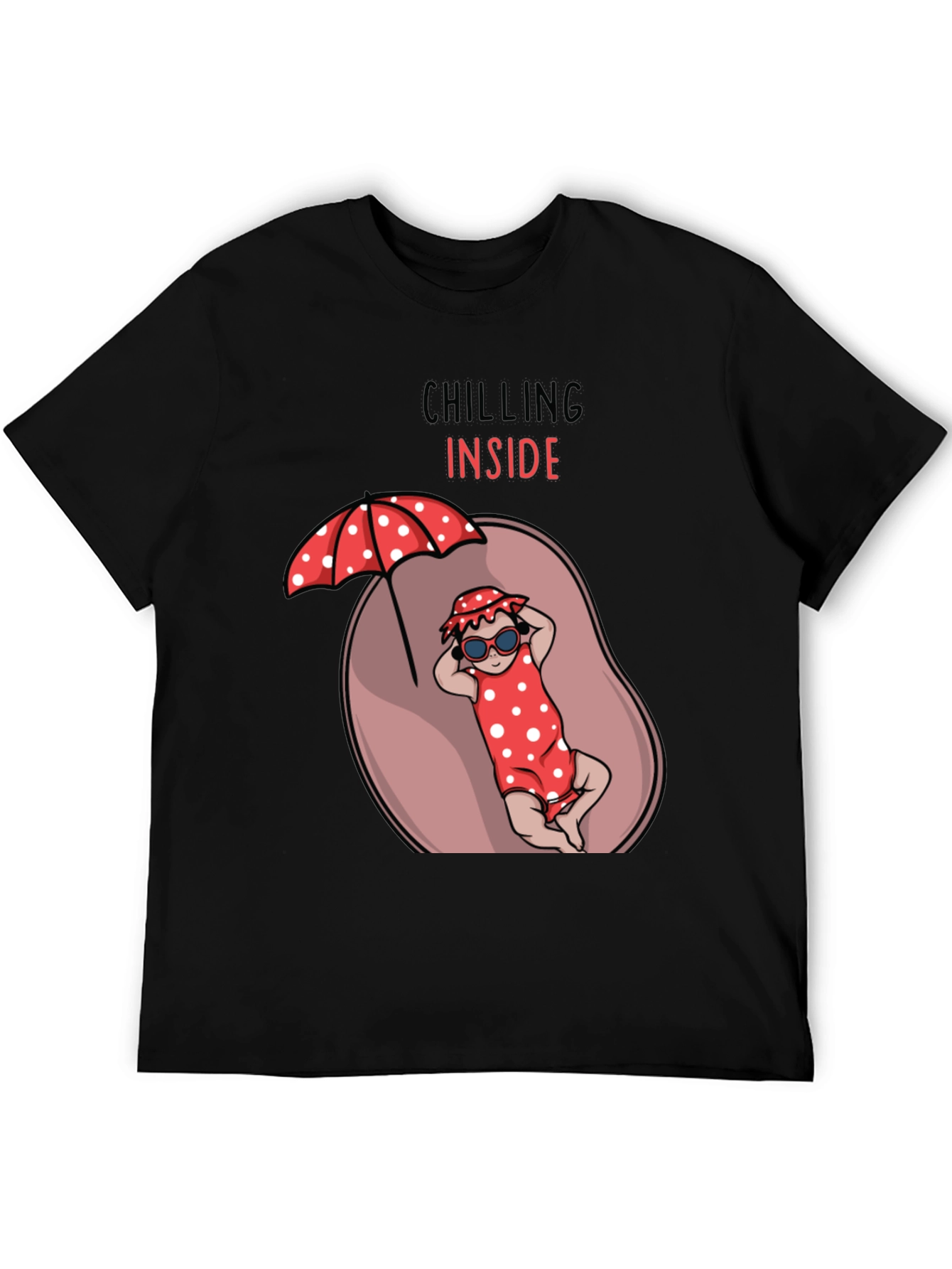 Chilling Inside Pregnancy T-Shirt