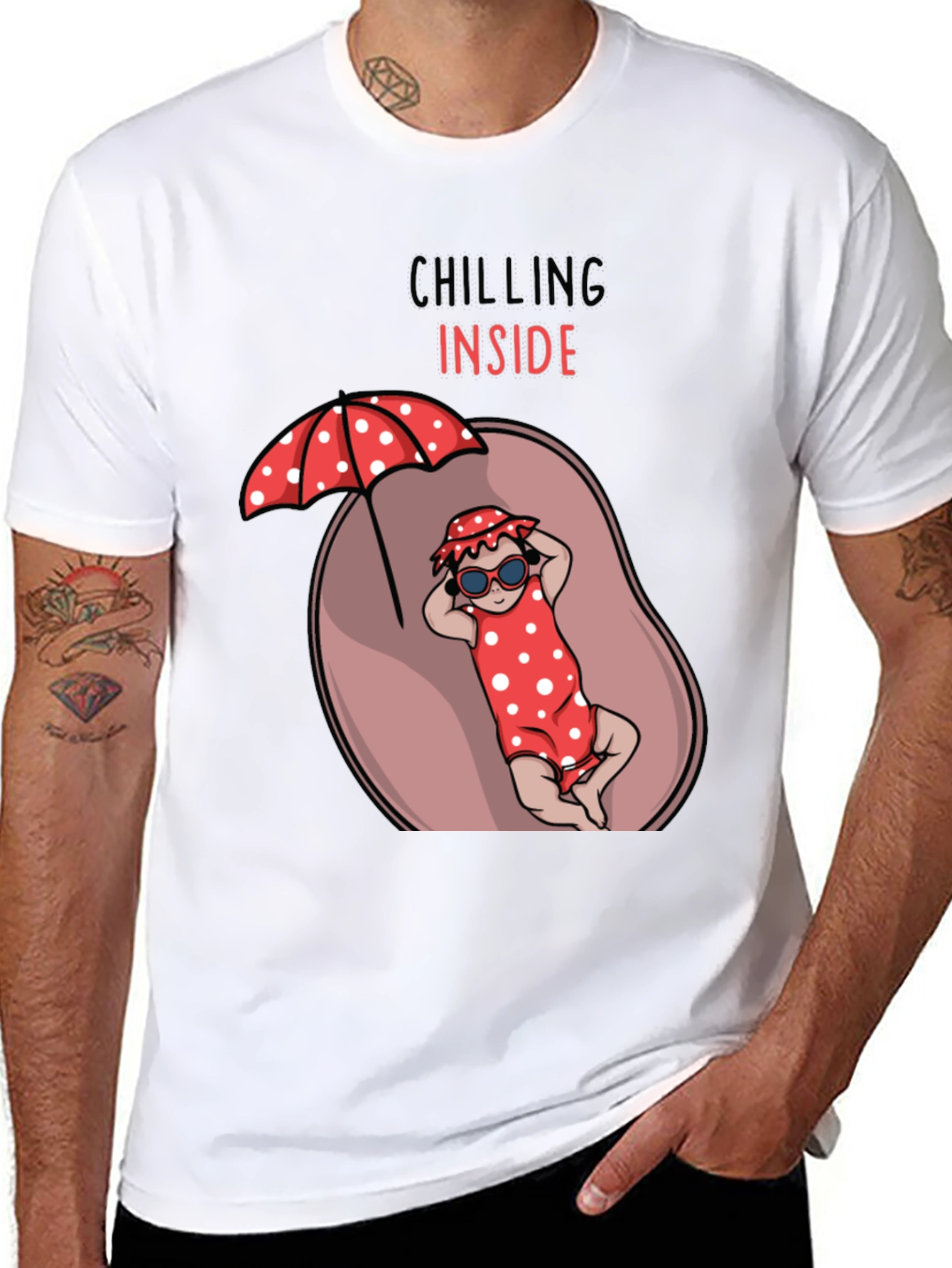 Chilling Inside Pregnancy T-Shirt