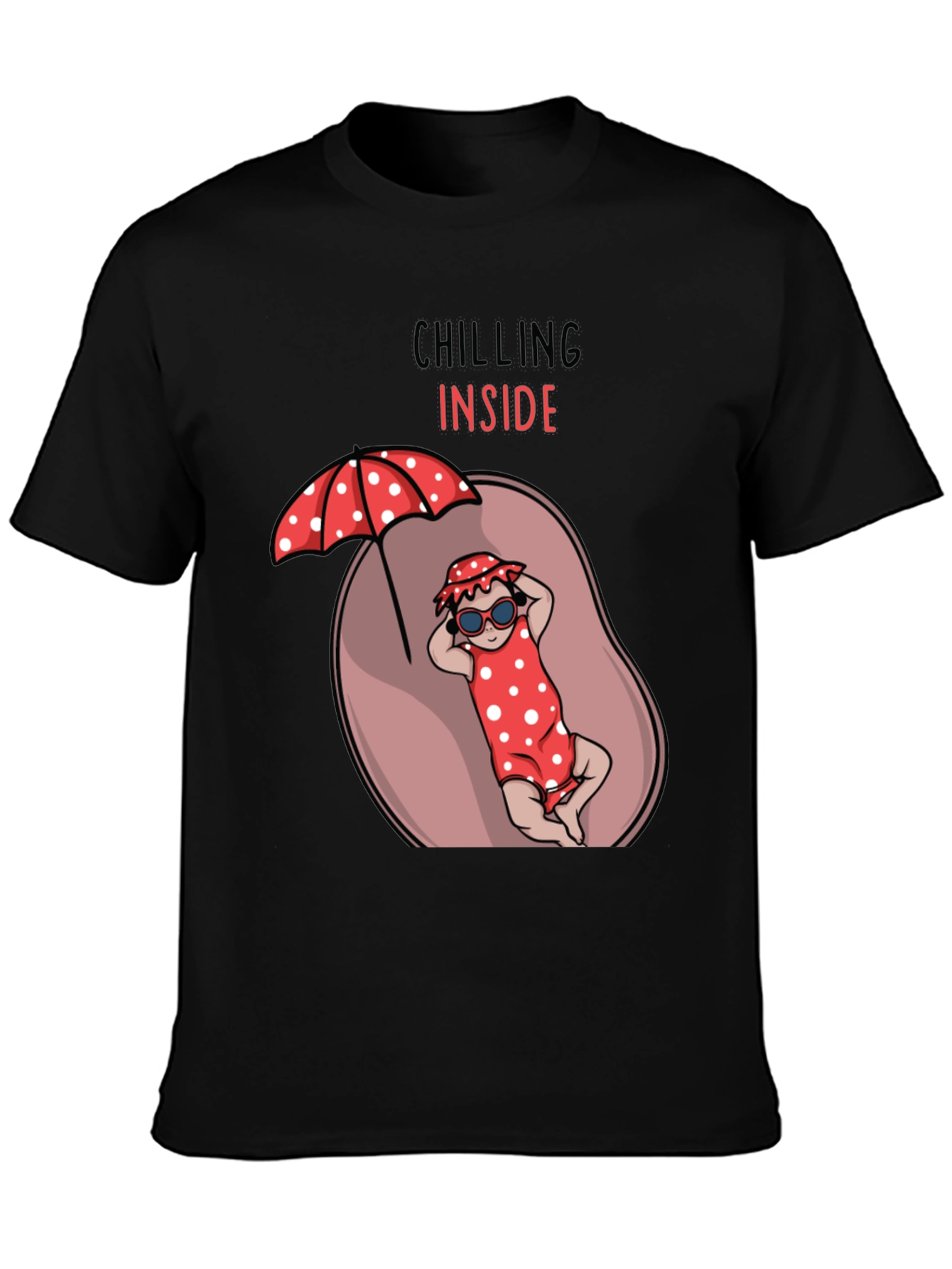 Chilling Inside Pregnancy T-Shirt