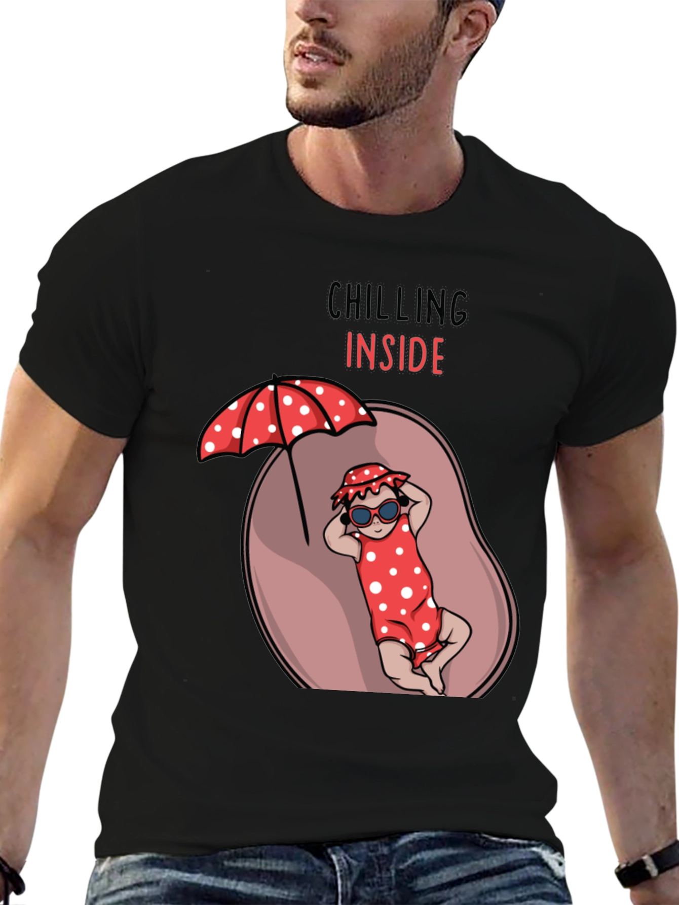 Chilling Inside Pregnancy T-Shirt