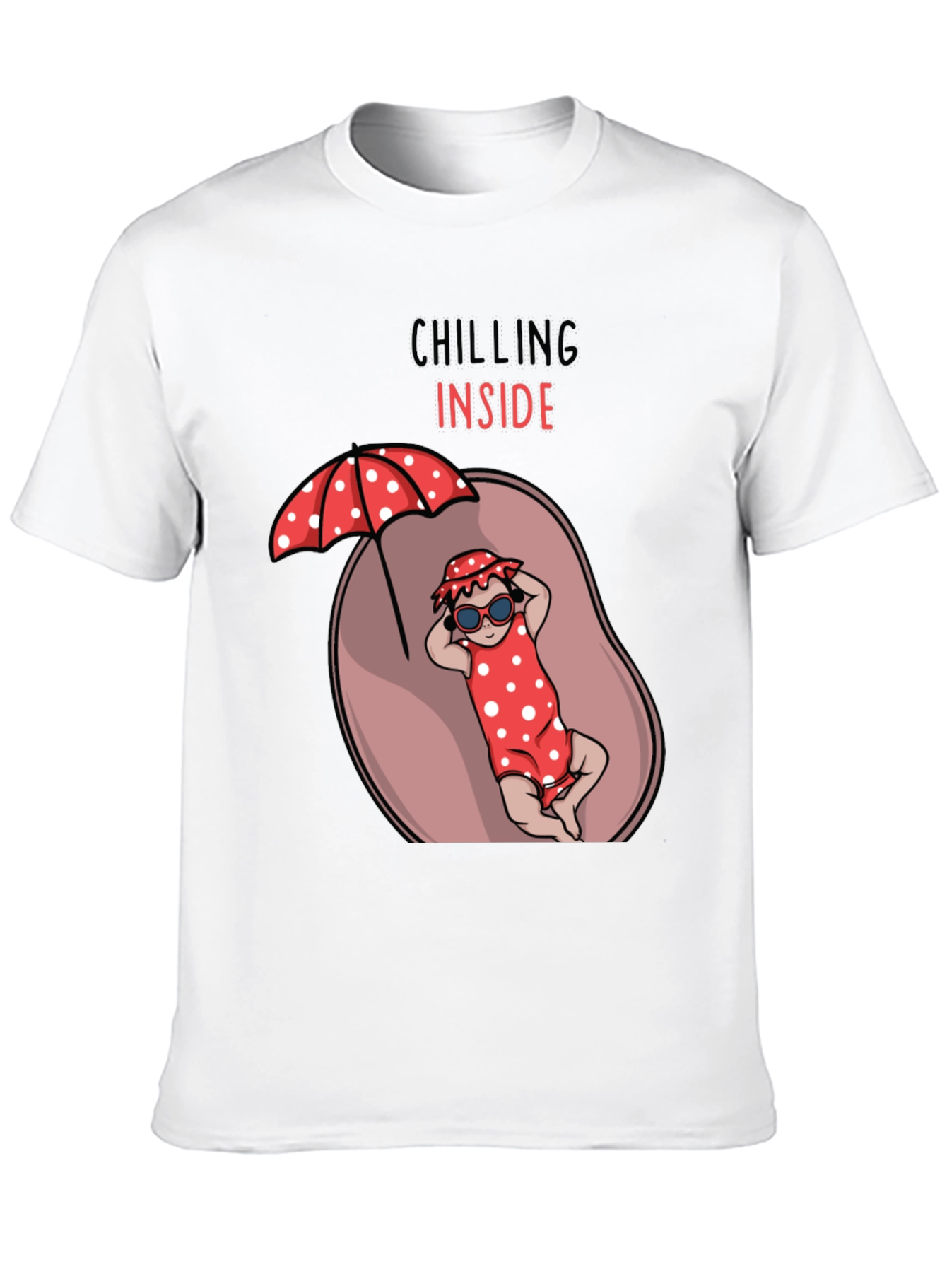 Chilling Inside Pregnancy T-Shirt