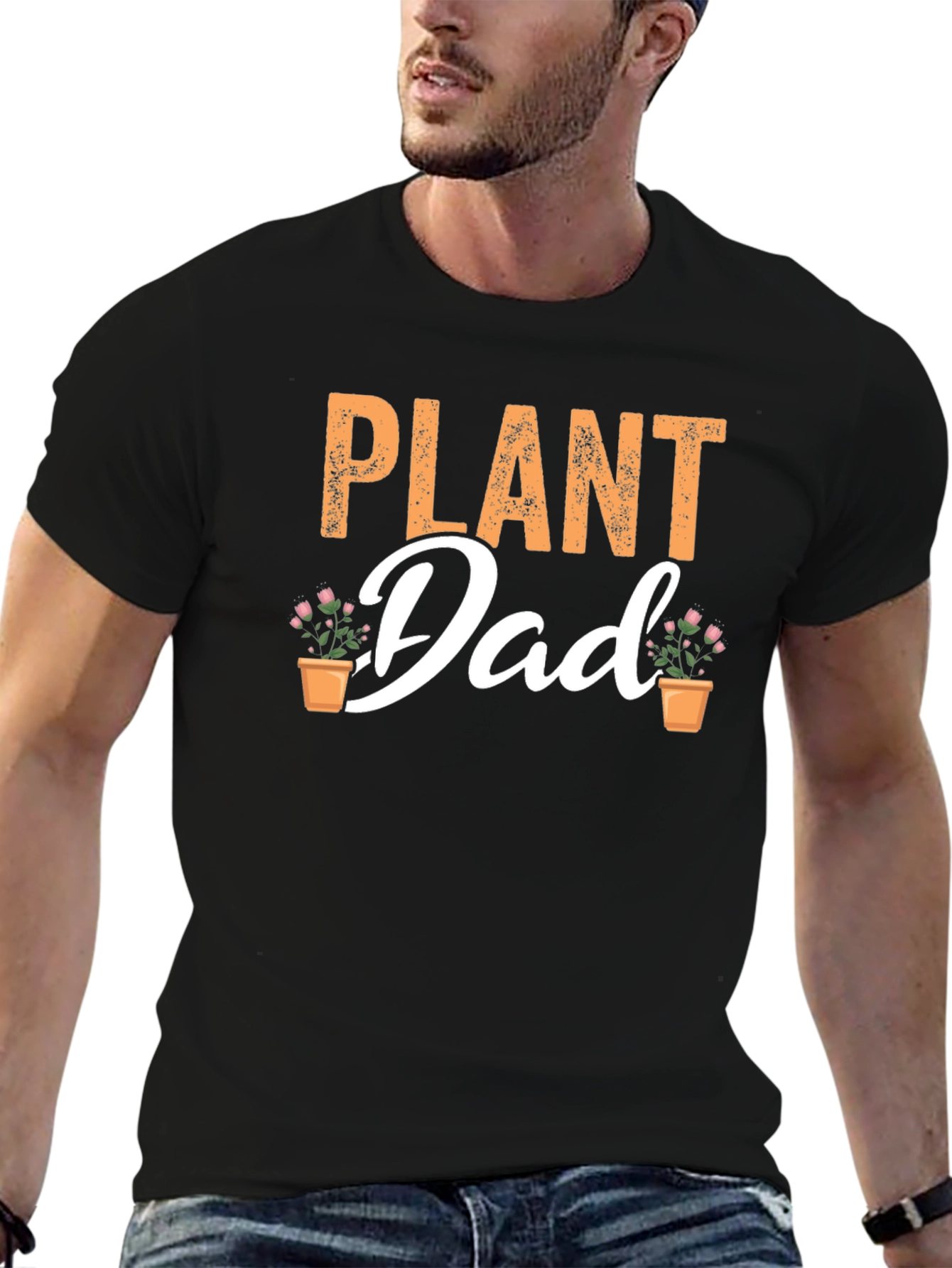 Plant Dad T-Shirt - Gardener Gift