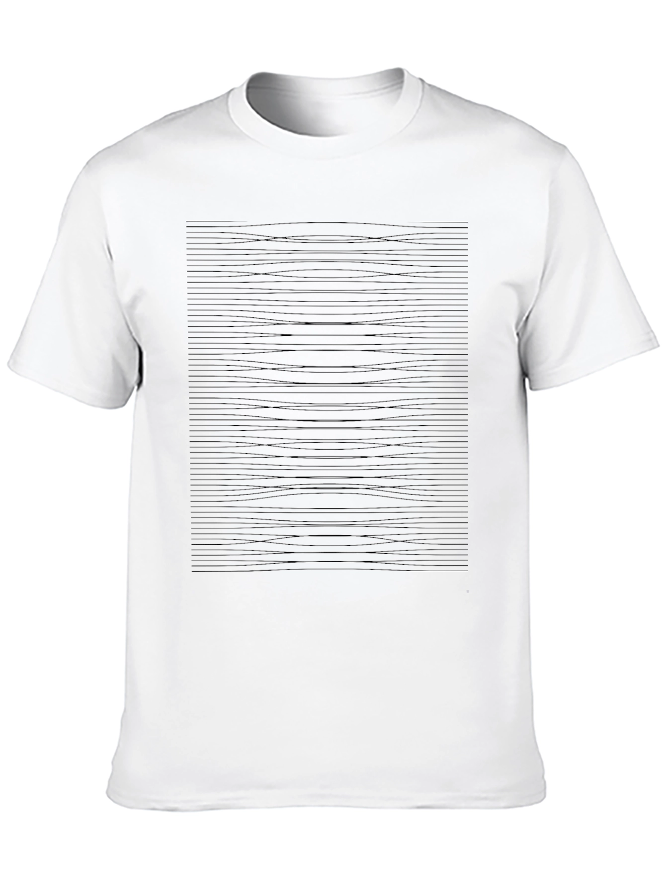 Minimalist Black Striped T-Shirt