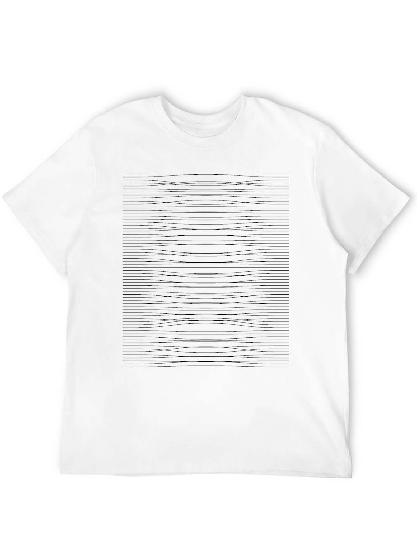 Minimalist Black Striped T-Shirt