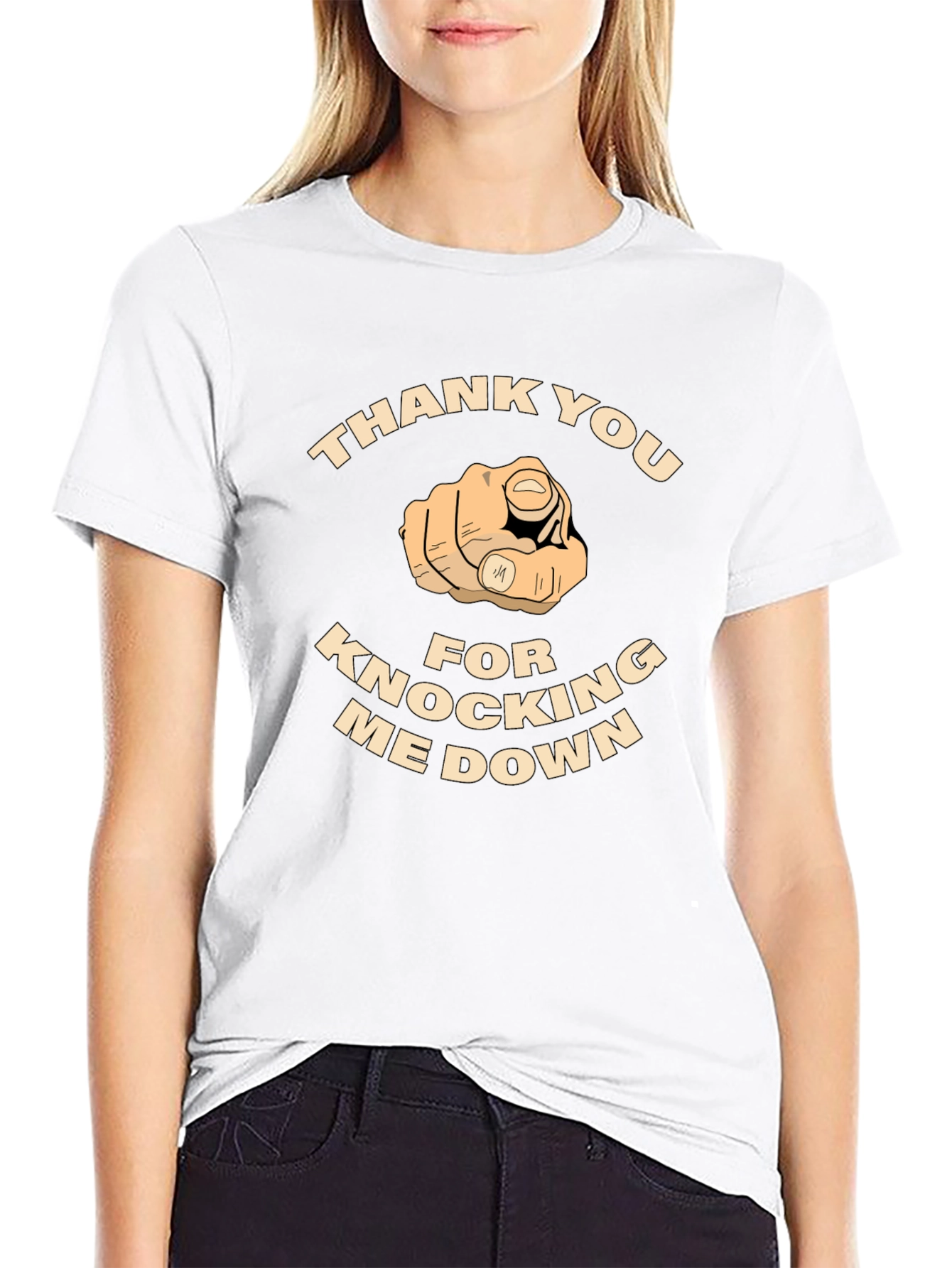 Thank You For Knocking Me Down T-Shirt