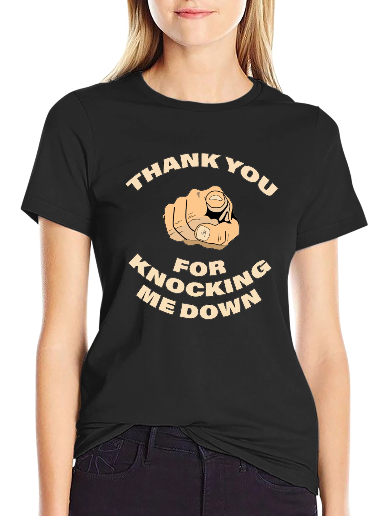 Thank You For Knocking Me Down T-Shirt