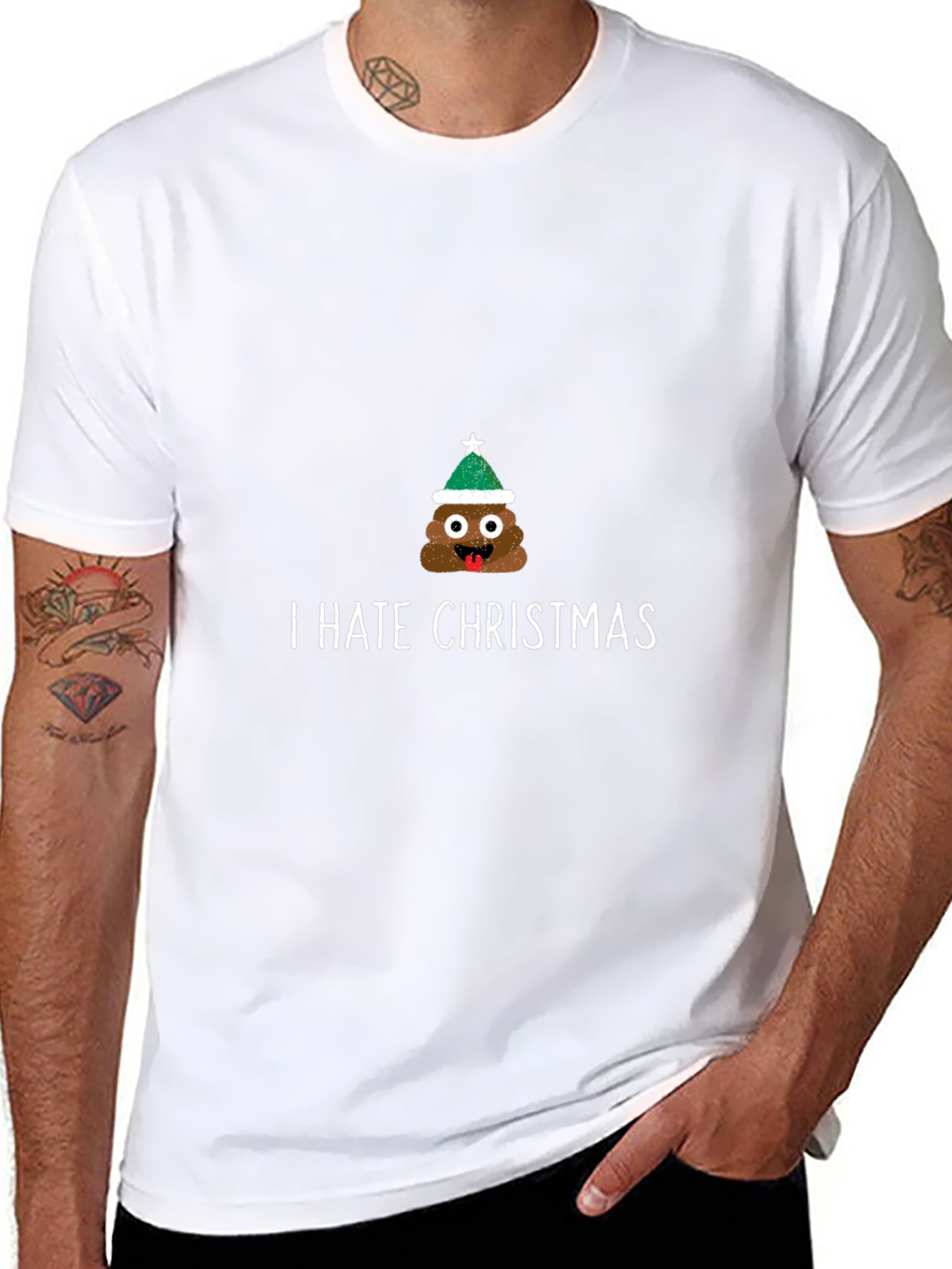 I Hate Christmas T-Shirt - Funny Holiday Tee