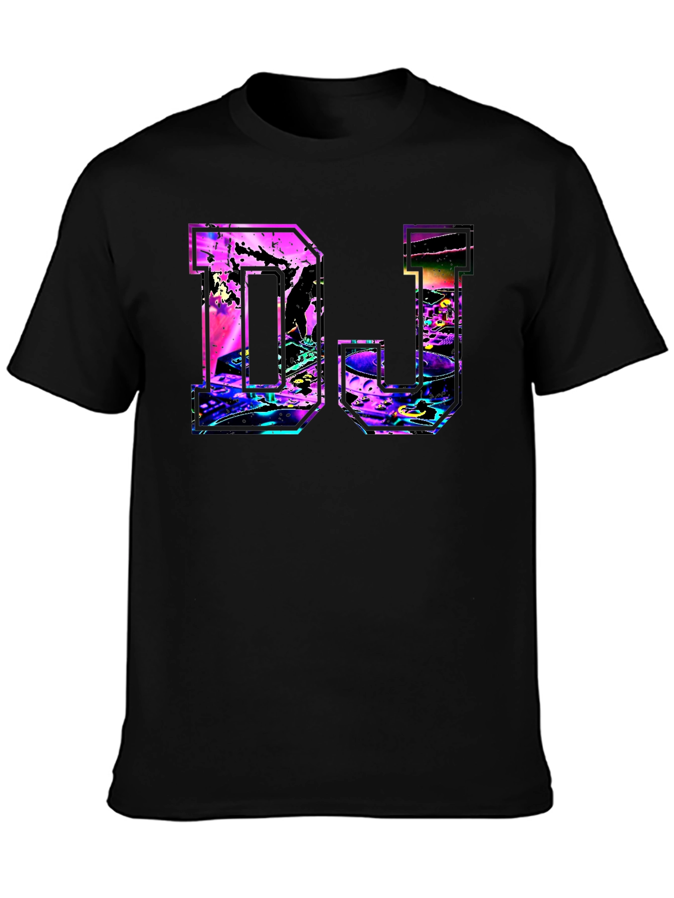 DJ Graphic T-Shirt - Black Tee
