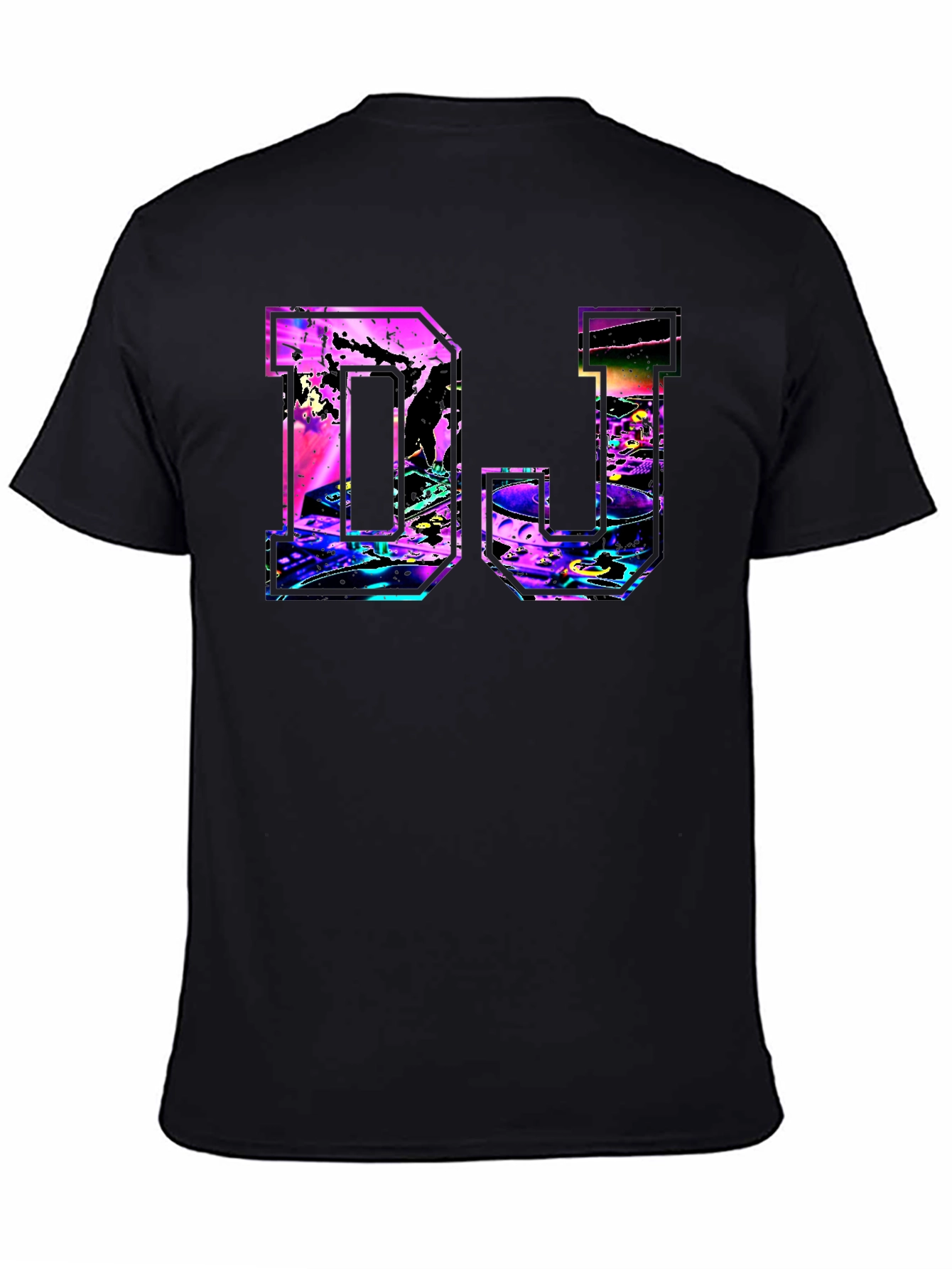 DJ Graphic T-Shirt - Black Tee