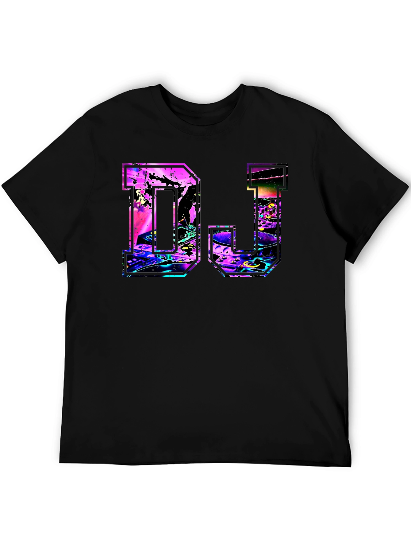 DJ Graphic T-Shirt - Black Tee