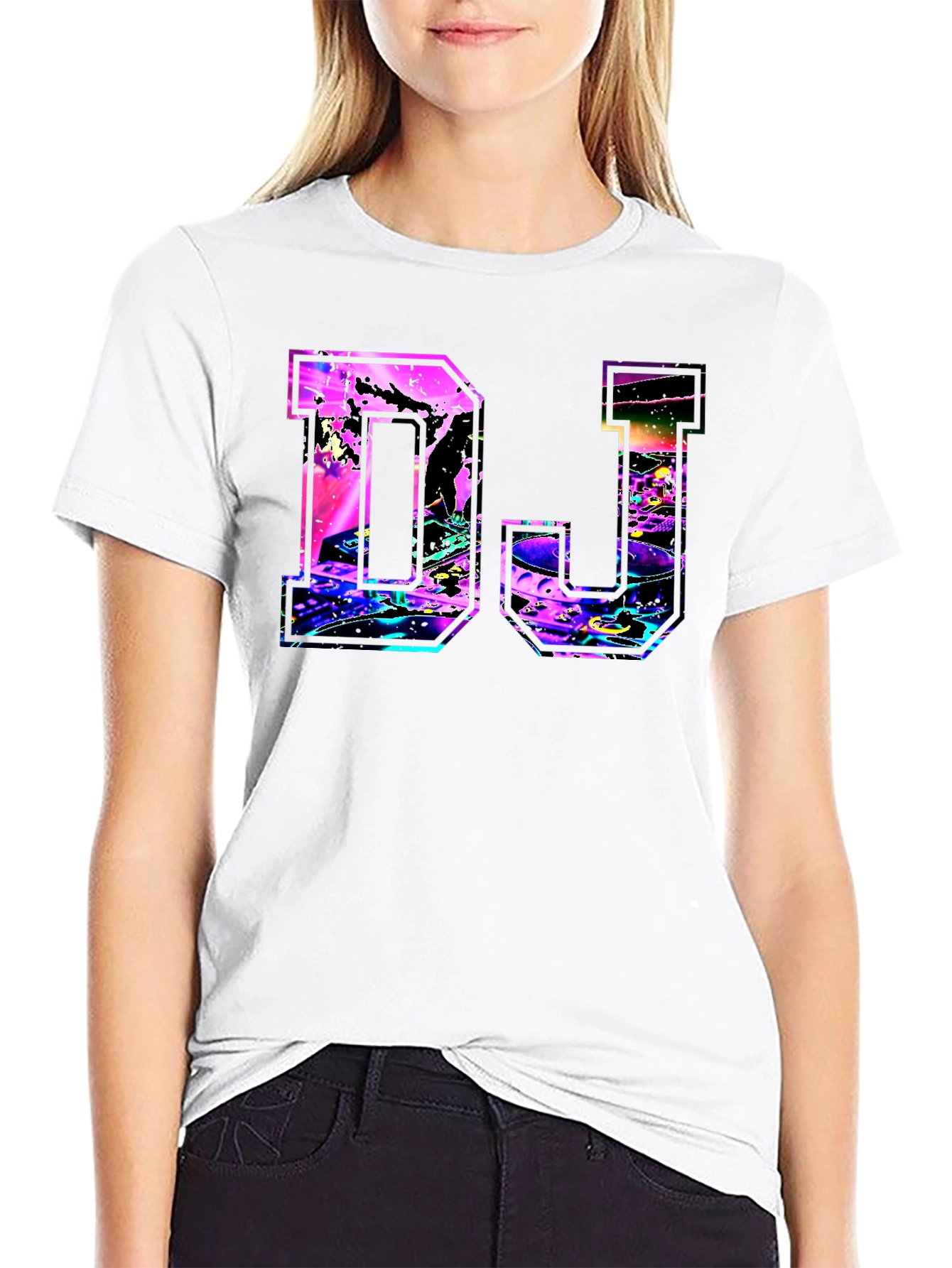 DJ Graphic T-Shirt - Black Tee