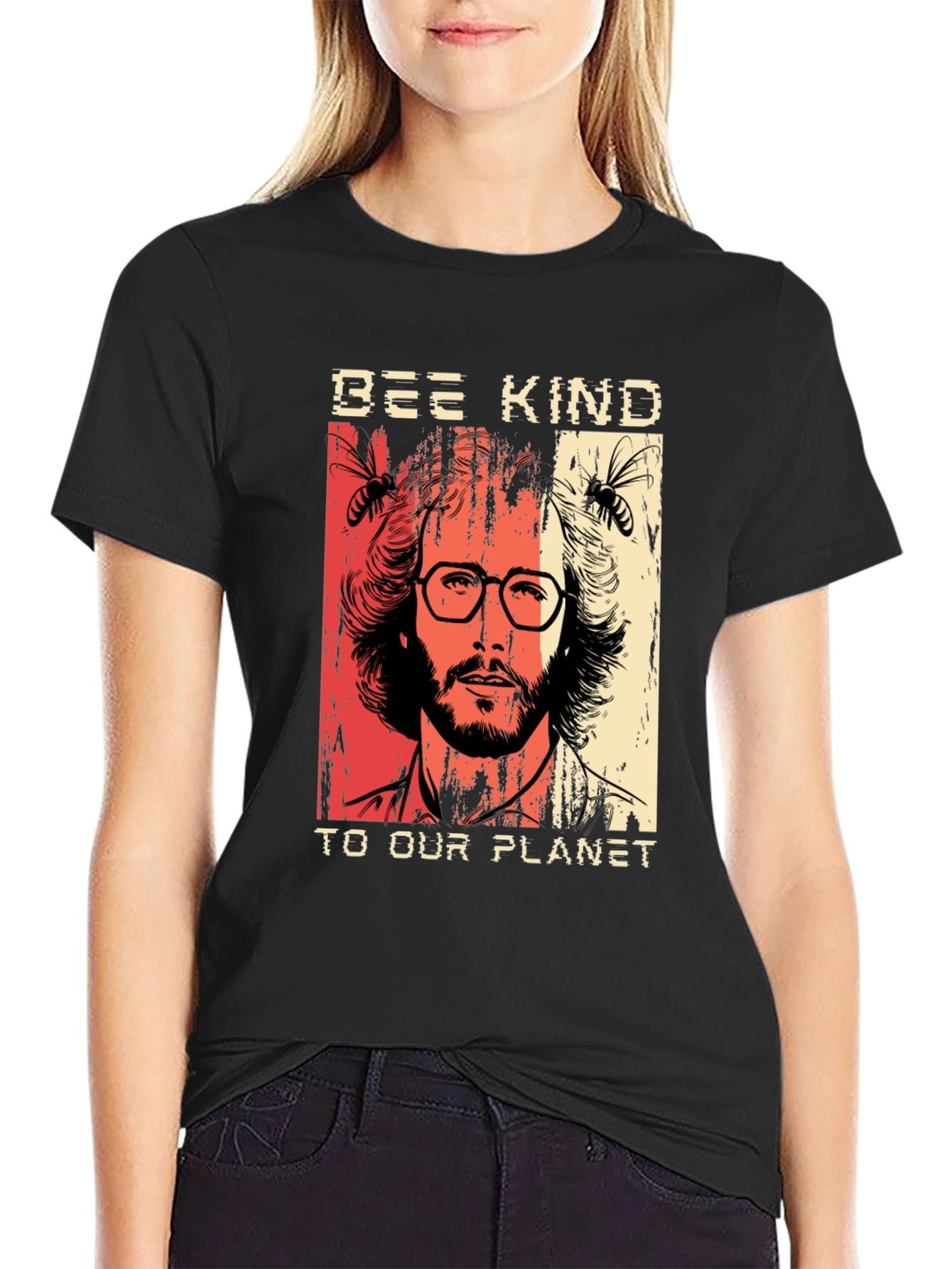 Bee Kind Graphic Tee - Save the Planet!