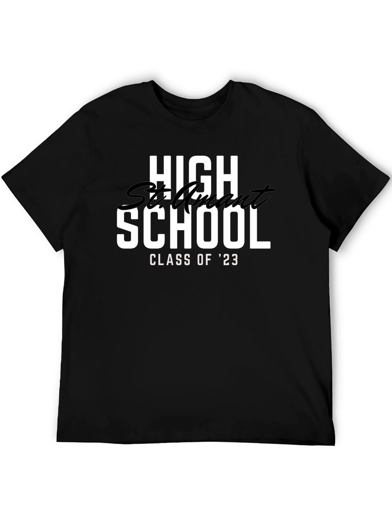 St. Amant High School Class of 23 Black T-Shirt
