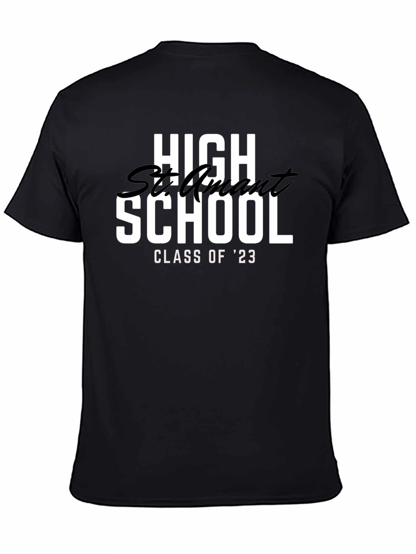 St. Amant High School Class of 23 Black T-Shirt